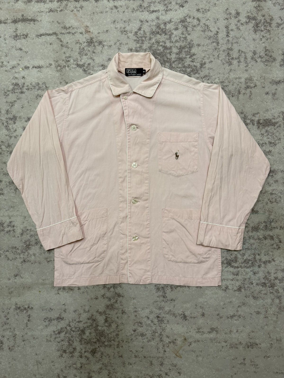 Polo Ralph Lauren Vintage Polo Ralph Lauren Small Pony Button Up Pyjama Size M / US 6-8 / IT 42-44 - 3 Thumbnail