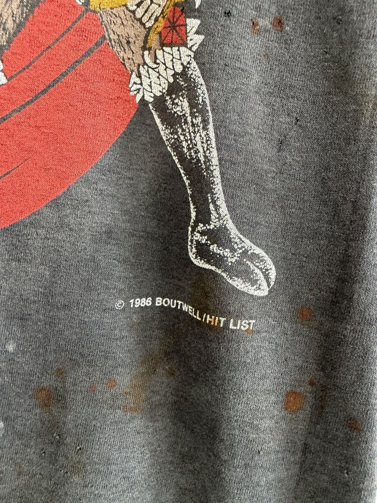 Vintage VINTAGE 1986 SLAYER ‘HAUNTING OF THE CHAPEL’ TEE Size US M / EU 48-50 / 2 - 3 Thumbnail