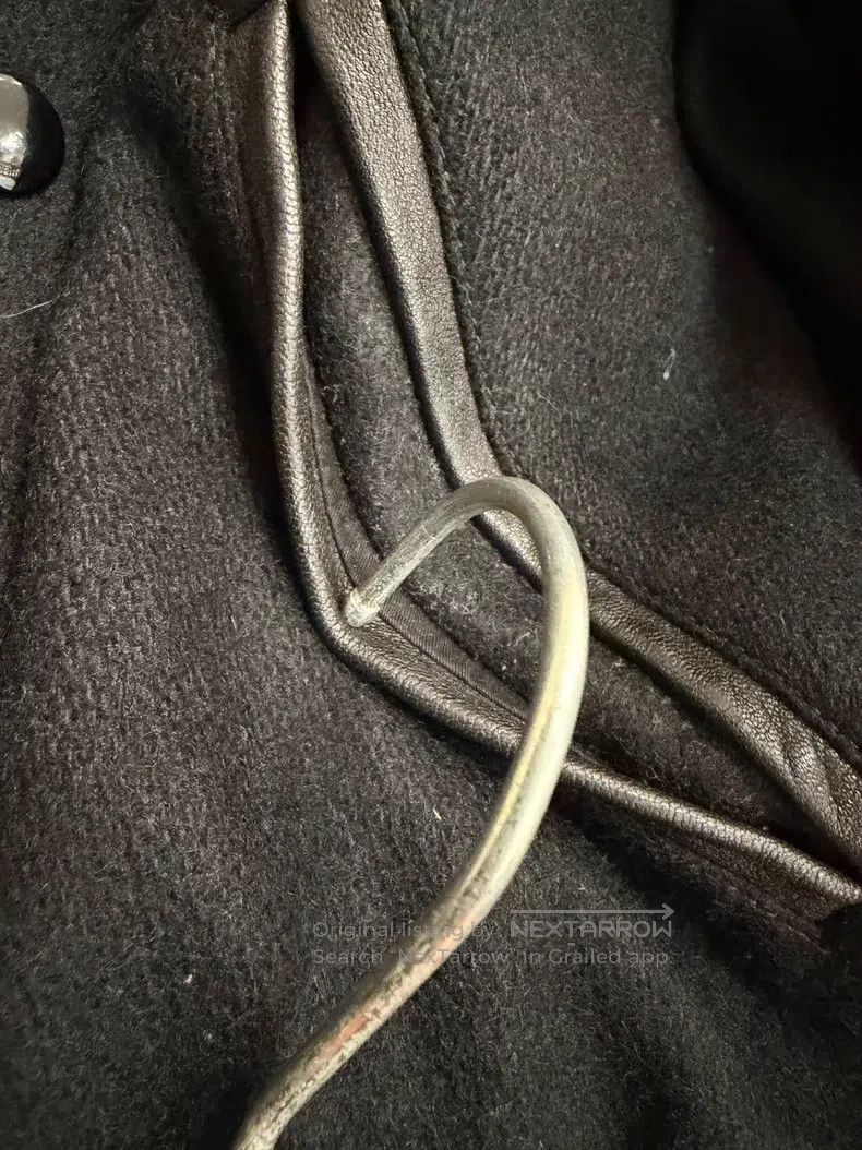 Saint Laurent Paris Saint Laurent Paris Black Samurai Wool and Leather Basebal Size US L / EU 52-54 / 3 - 6 Thumbnail