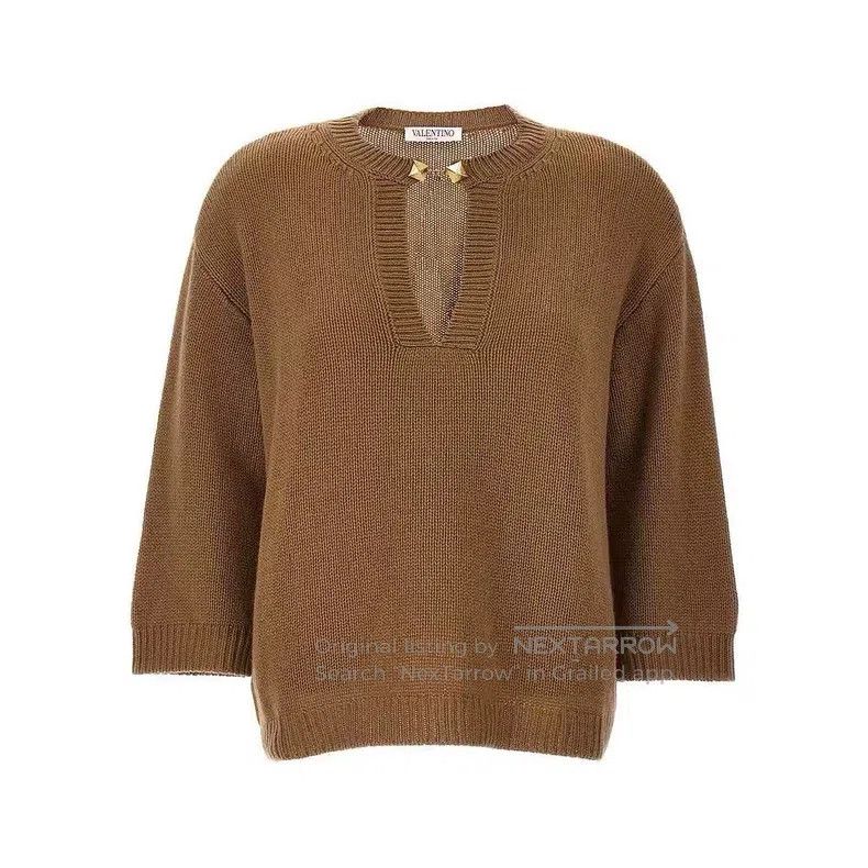 Valentino Valentino Willow nail long-sleeved sweater Size S / US 4 / IT 40 - 1 Thumbnail