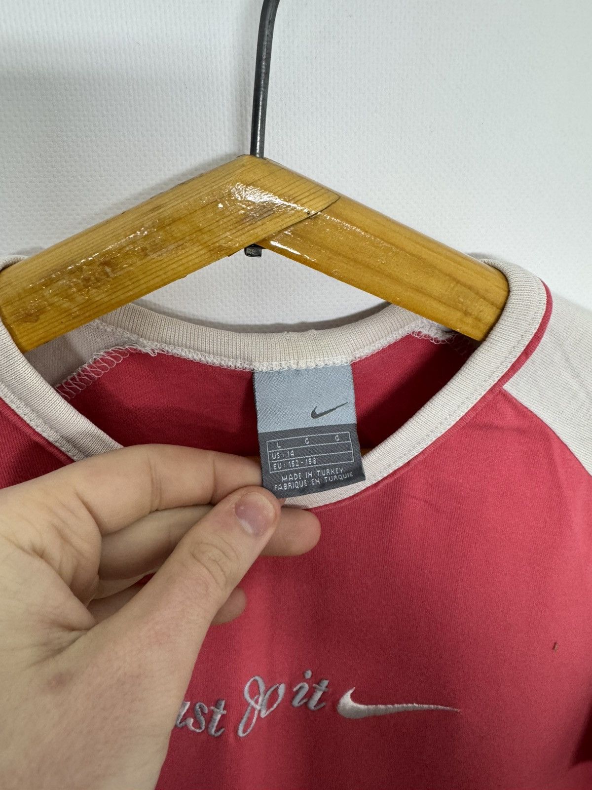 Nike Vintage 90s Nike Just Do It T-Shirt swoosh Size XS / US 0-2 / IT 36-38 - 7 Thumbnail