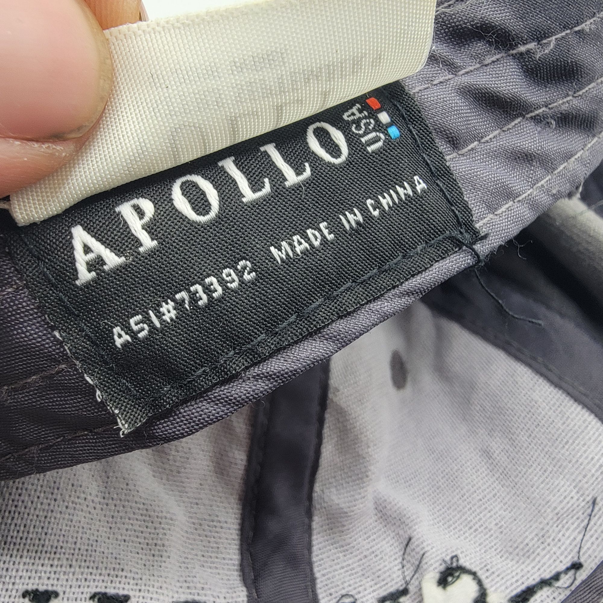 Apollo Sully Promo Cap Apollo USA Adjustable Hat Gray Casual Outdoo Size ONE SIZE - 6 Thumbnail
