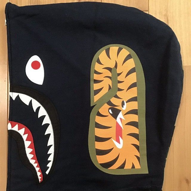 Bape × Nigo BAPE camo shark full zip hoodie a bathing ape NIGO Size US XL / EU 56 / 4 - 7 Thumbnail