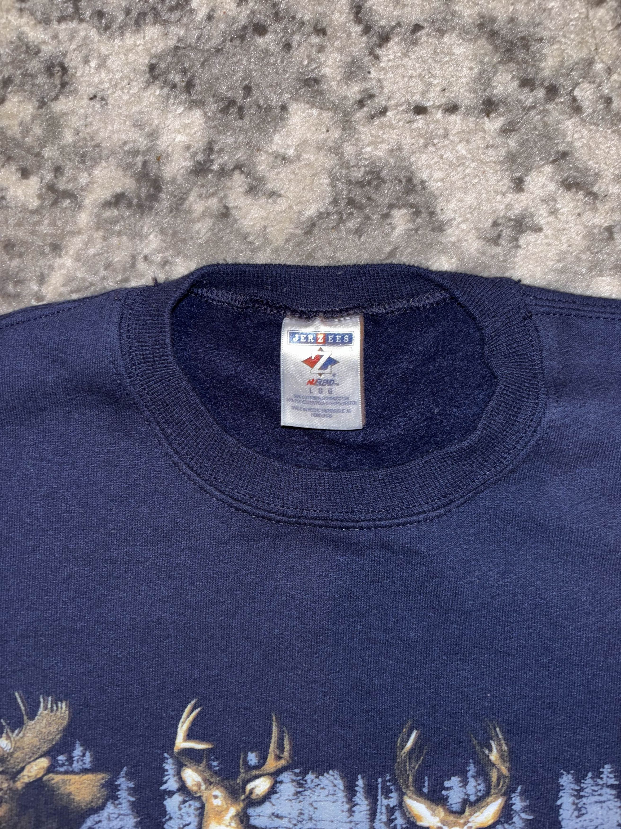 Hunter 00s American Hunter Deer Sweatshirt Size US L / EU 52-54 / 3 - 4 Thumbnail