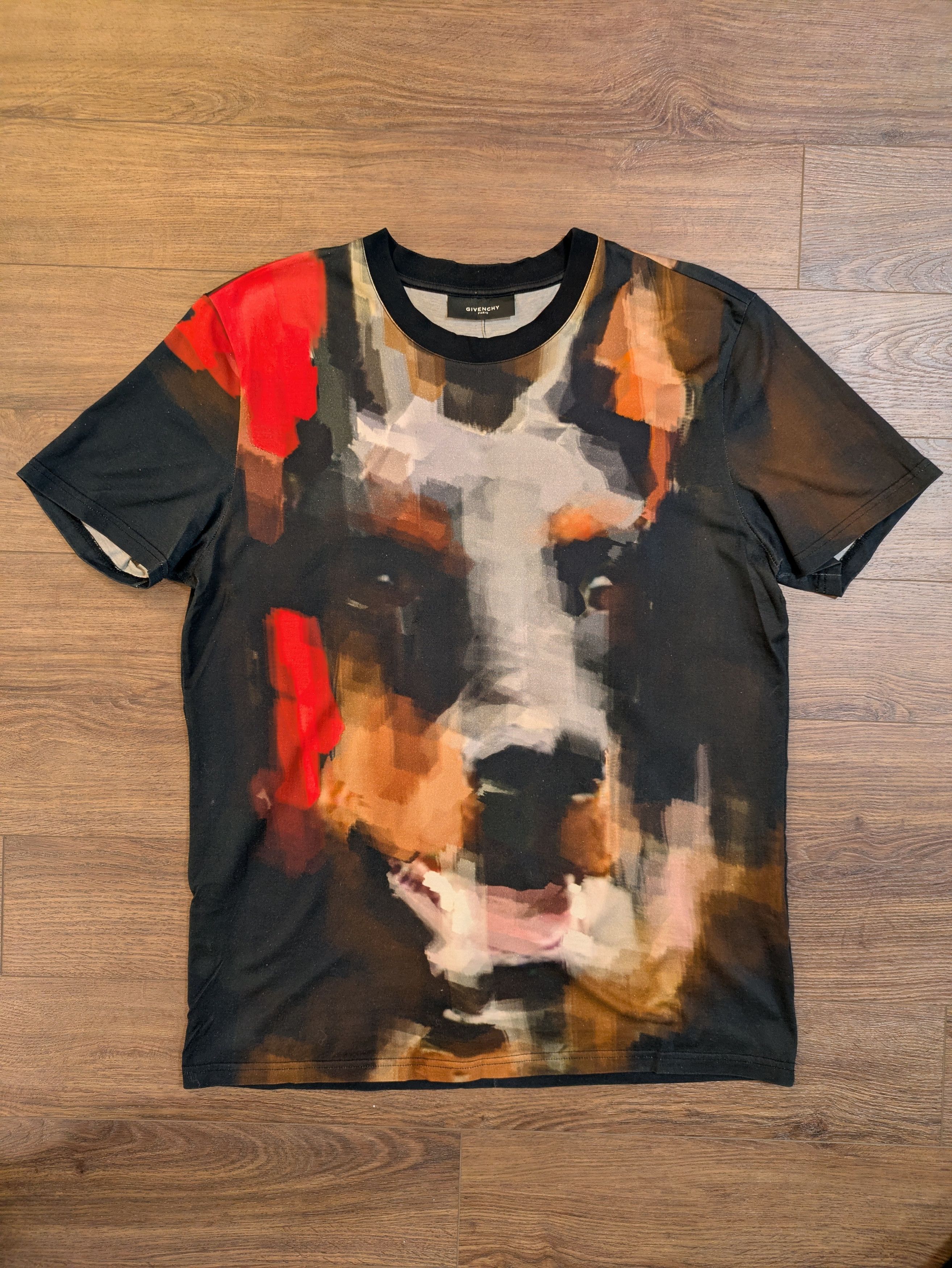 GIVENCHY doberman print T FW13 Riccardo Tisci