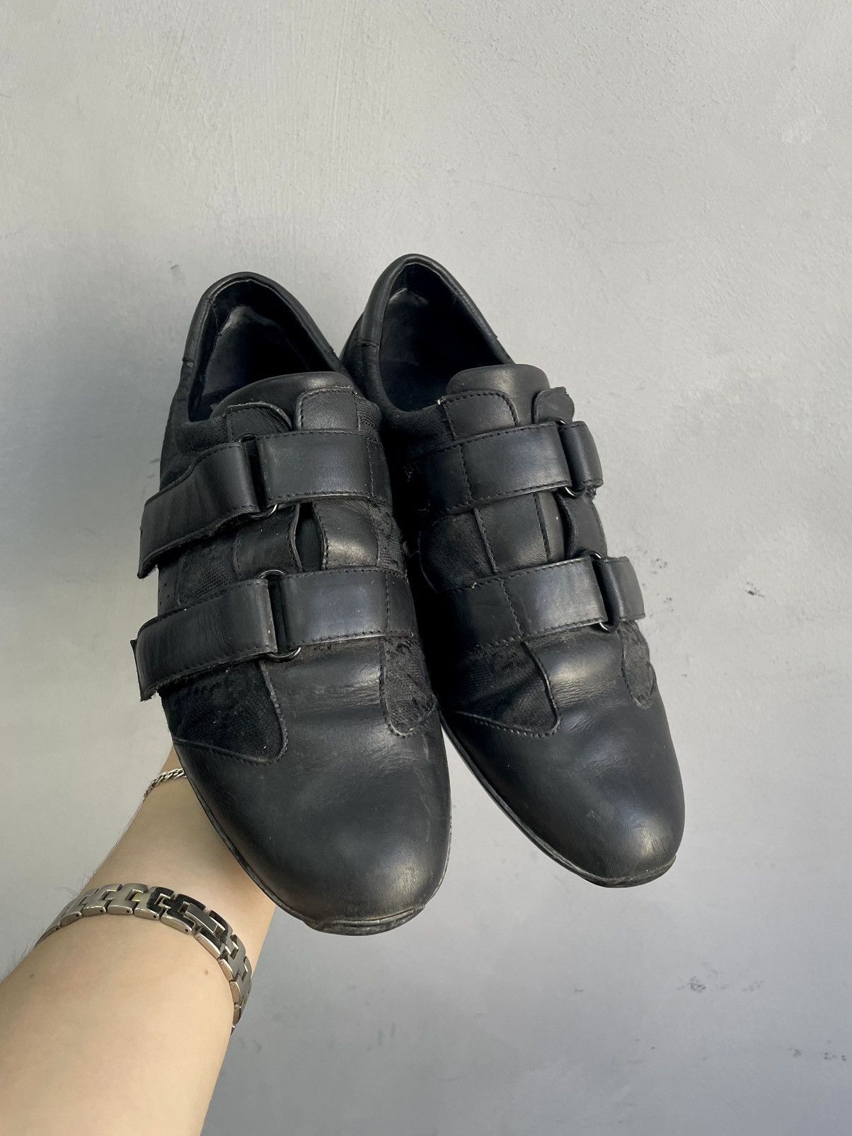 Gucci Retro Gucci monogram low sneakers 2000s 38 woman Size US 8 / IT 38 - 2 Thumbnail