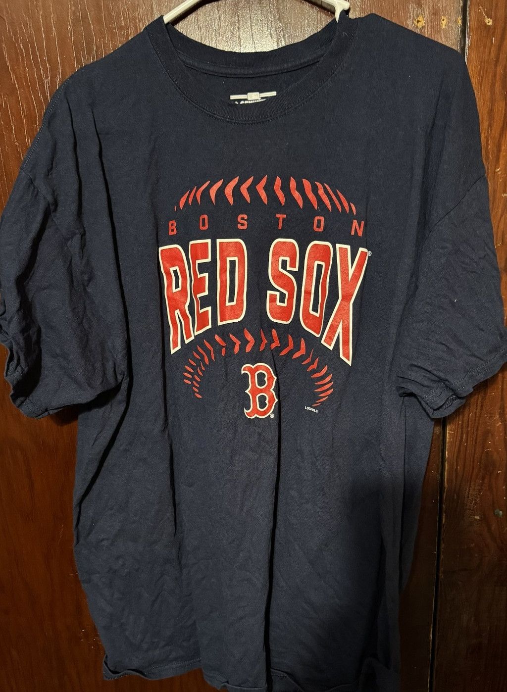 The Unbranded Brand Boston Red Sox Short Sleeve T-Shirt Men's XL Blue Size US XL / EU 56 / 4 - 1 Thumbnail