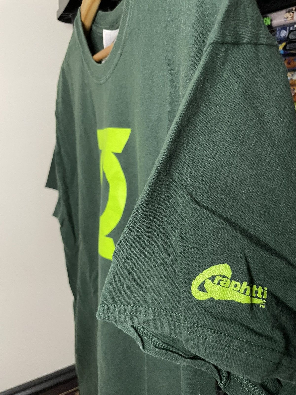 DC Comics × Vintage vintage Y2K green lantern DC comics Raphtti tshirt Size US L / EU 52-54 / 3 - 2 Thumbnail