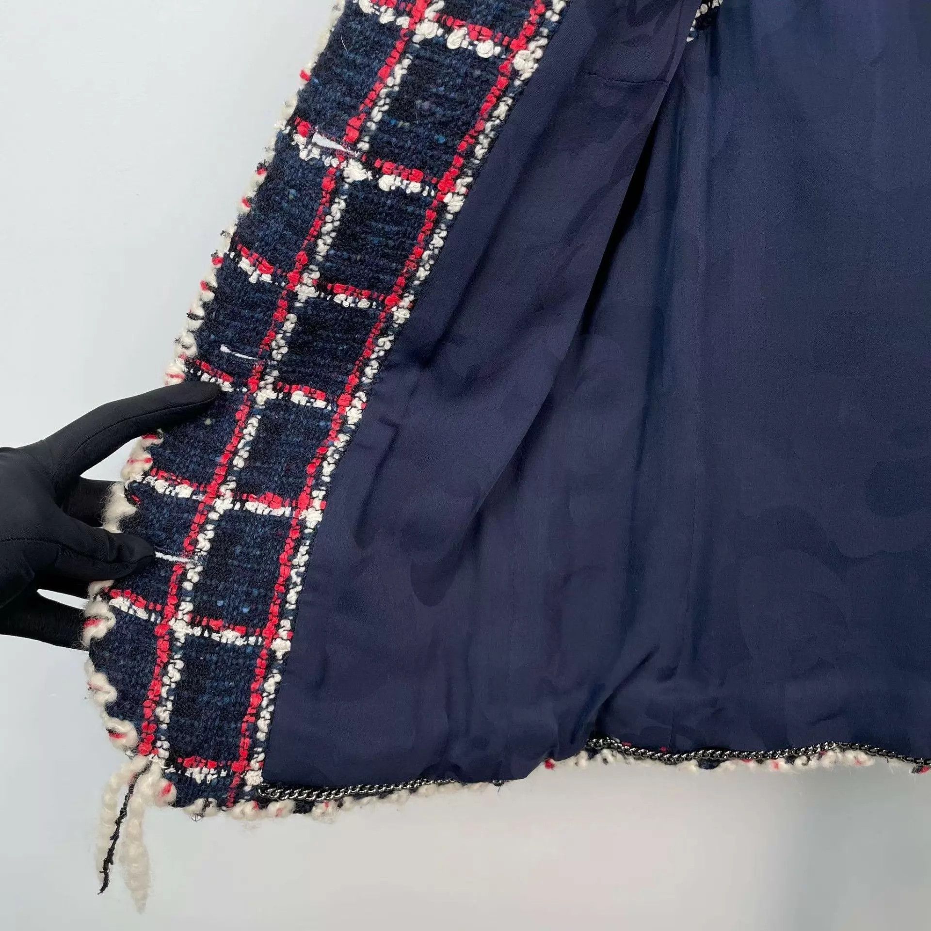 Chanel Chanel wool colorblock vest 34 Size XS / US 0-2 / IT 36-38 - 9 Thumbnail