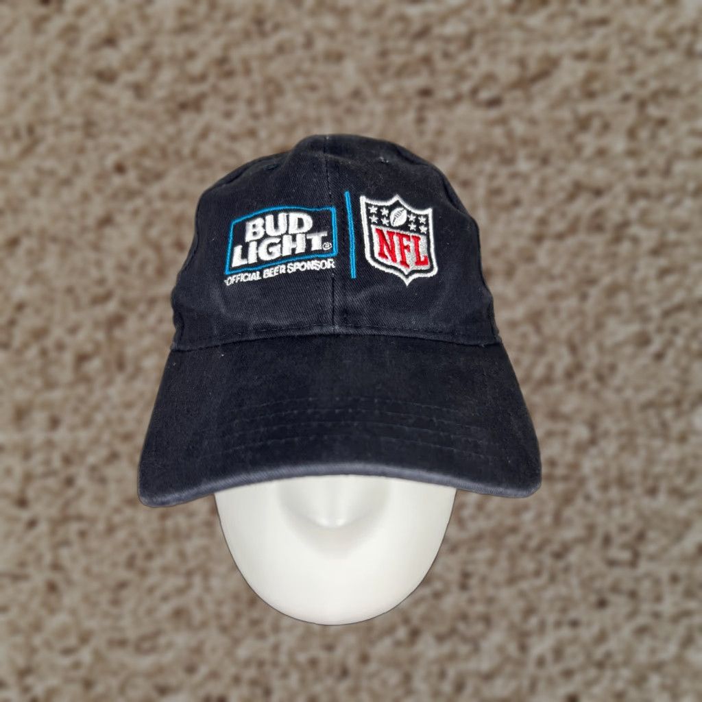 Budweiser Budweiser Snapback Hat Cap Adjustable Casual Blue Adult Mens Beer Sports Size ONE SIZE - 1 Thumbnail