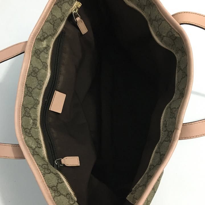 Gucci Gucci GG Supreme Canvas Leather Totebag Authentic Size ONE SIZE - 19 Thumbnail