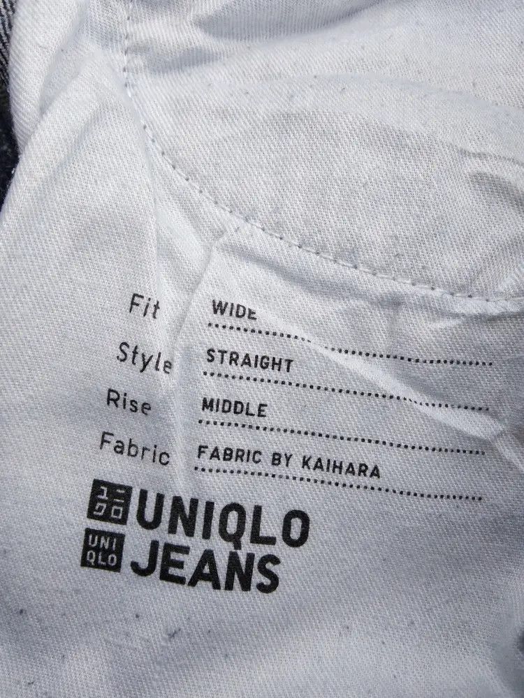 Japanese Brand Japanese Uniqlo Straight Wide Baggy Jeans 30x30 Size US 30 / EU 46 - 6 Thumbnail