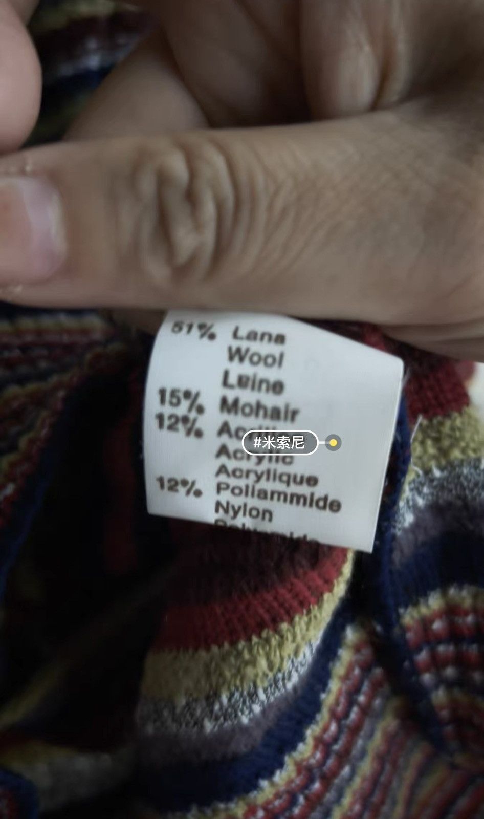 Missoni Missoni New Rainbow Color Sweater Size US L / EU 52-54 / 3 - 5 Thumbnail