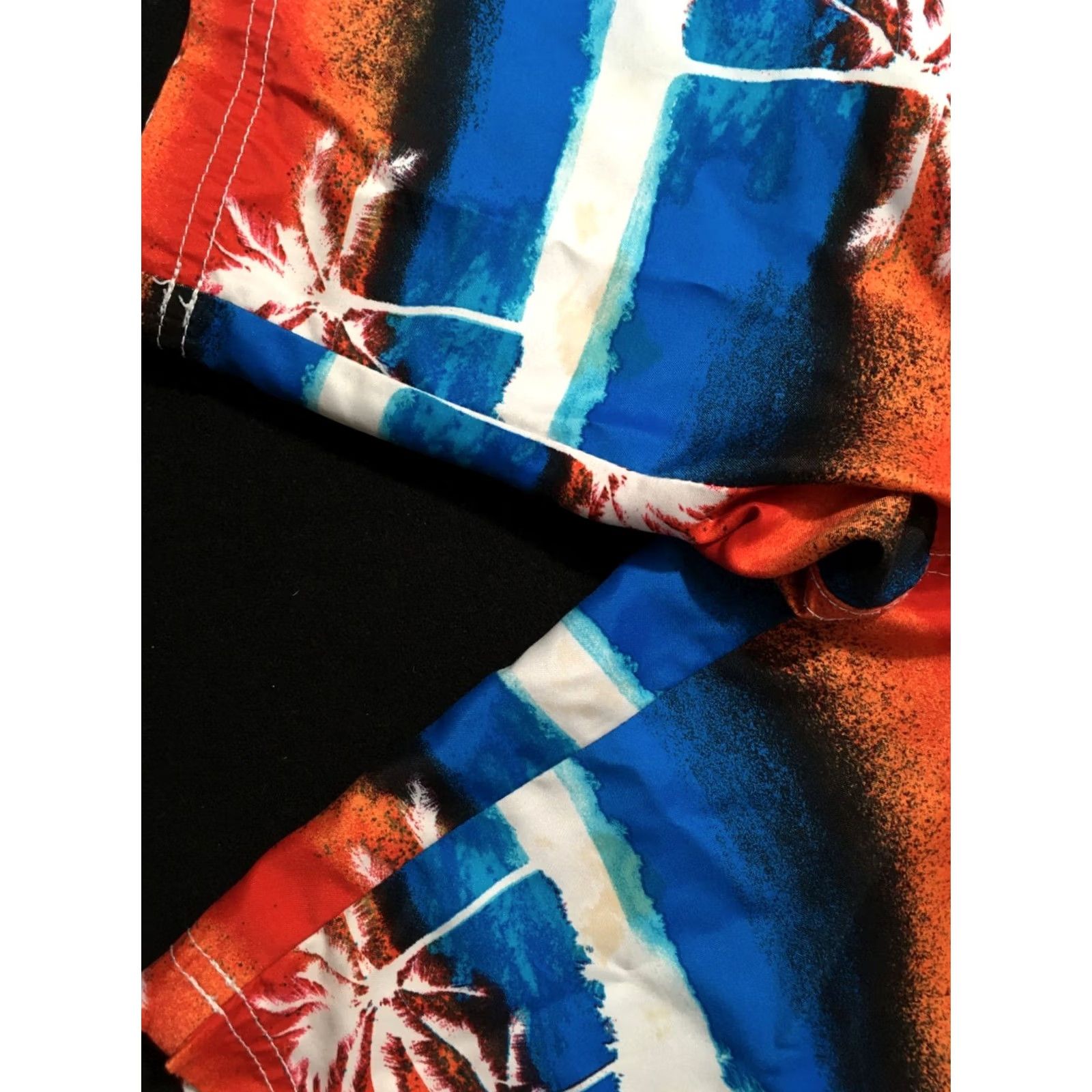 Joe Boxer Joe Boxer Board Shorts Mens Large palms tropical Lined Swim Trunks Size US 33 - 5 Thumbnail