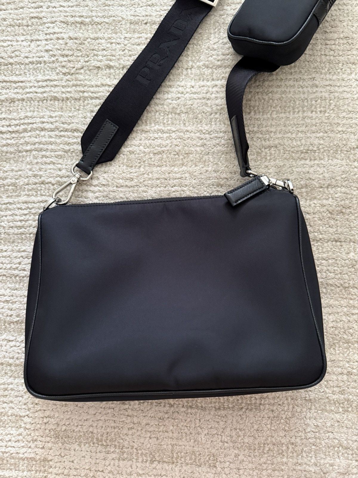 Prada Re-Nylon and Saffiano leather shoulder bag Size ONE SIZE - 5 Thumbnail