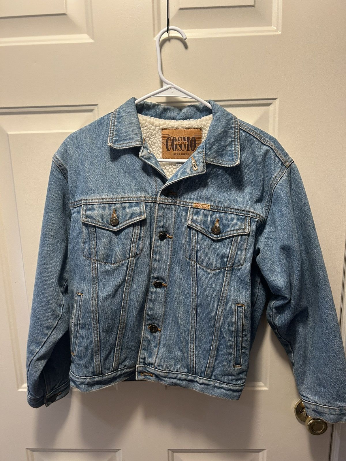 Other Denim Cosmo Star Hiker Jacket -Goat Fur Inlining- Size US S / EU 44-46 / 1 - 1 Thumbnail