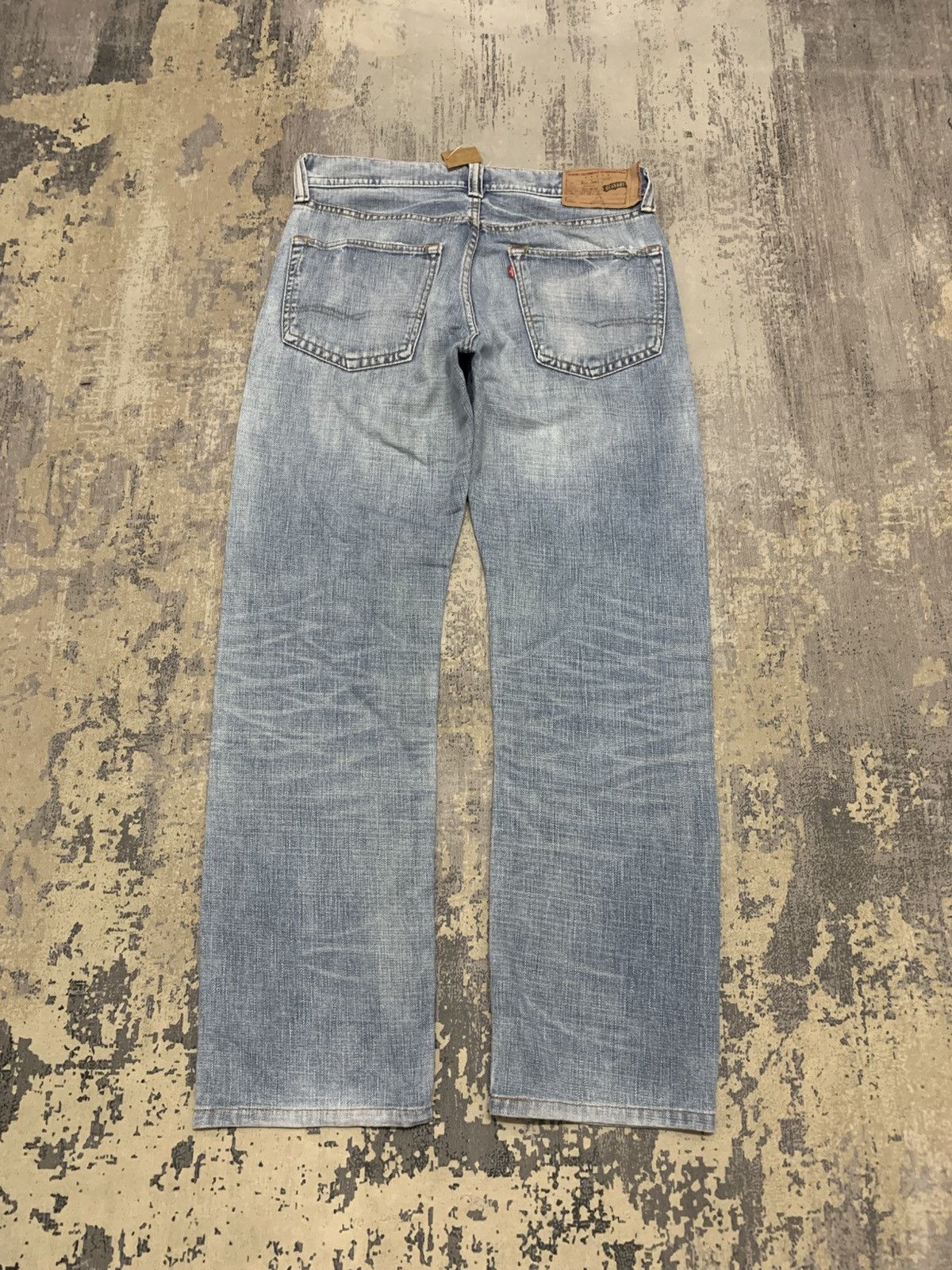 Japanese Brand Vintage 90’s Gl Heart Sand Washed Distress Jean Size US 33 - 6 Thumbnail