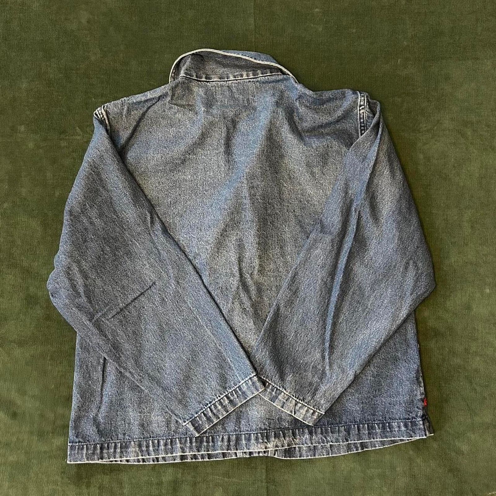 Other Vintage embroidered denim jacket Size L / US 10 / IT 46 - 5 Thumbnail