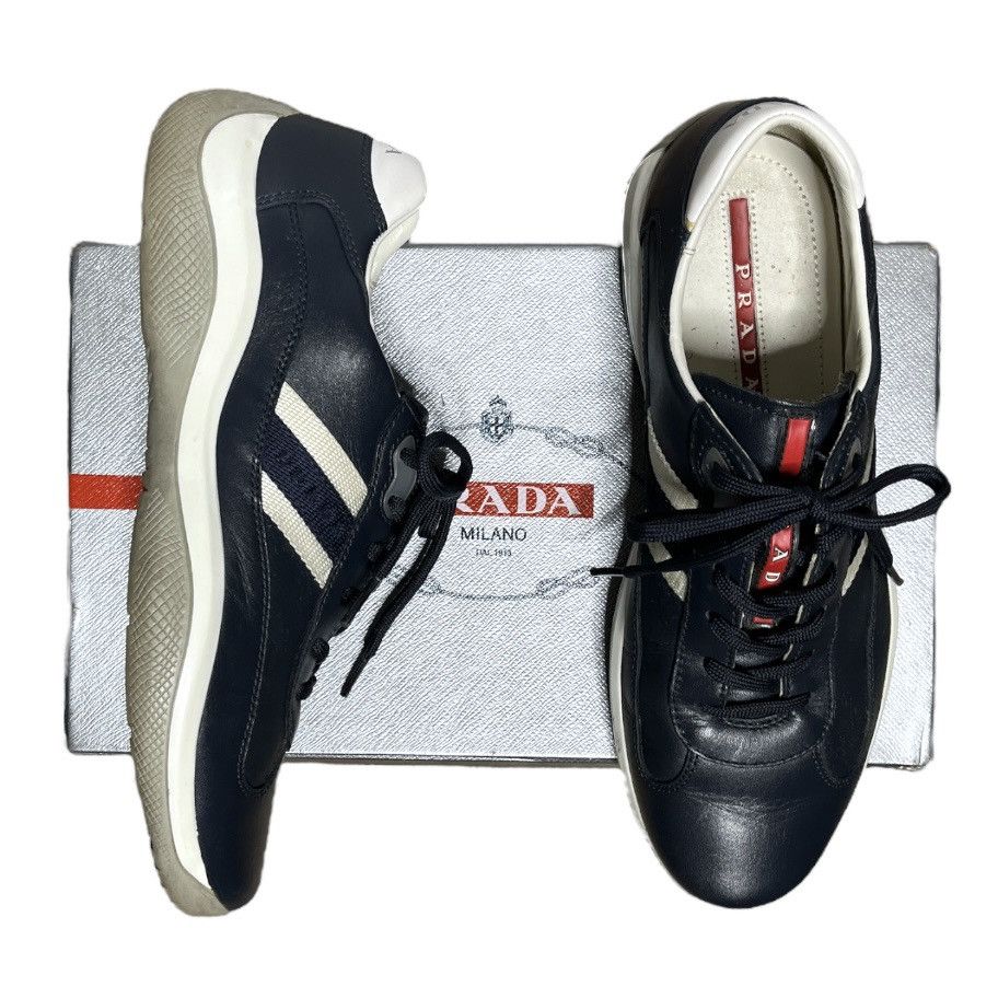 Prada y2k prada cup sneakers Size US 7.5 / EU 40-41 - 1 Thumbnail