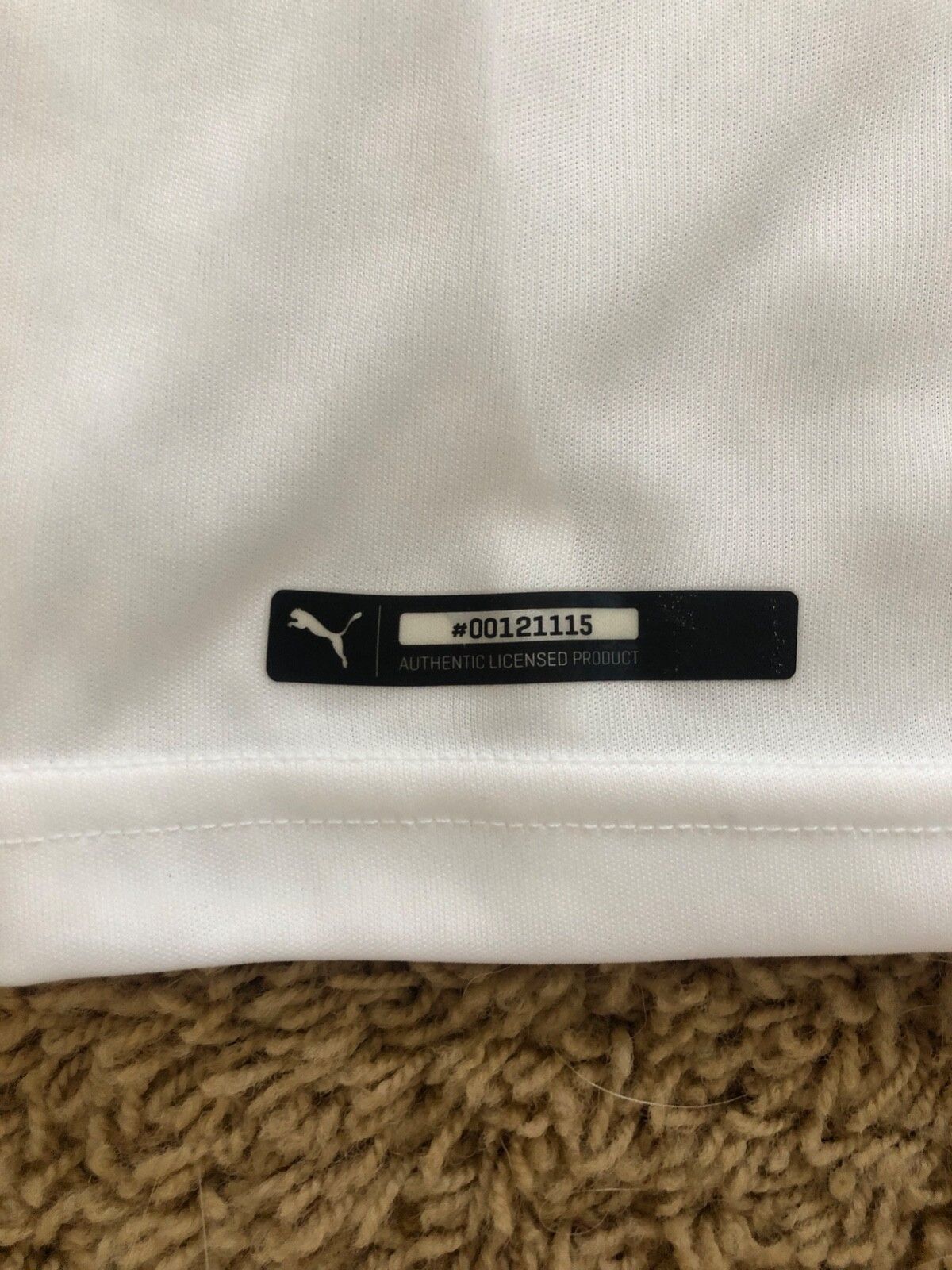 Puma Algeria 2014 PUMA Bougherra White Soccer Jersey Shirt Sz L Size US L / EU 52-54 / 3 - 9 Thumbnail