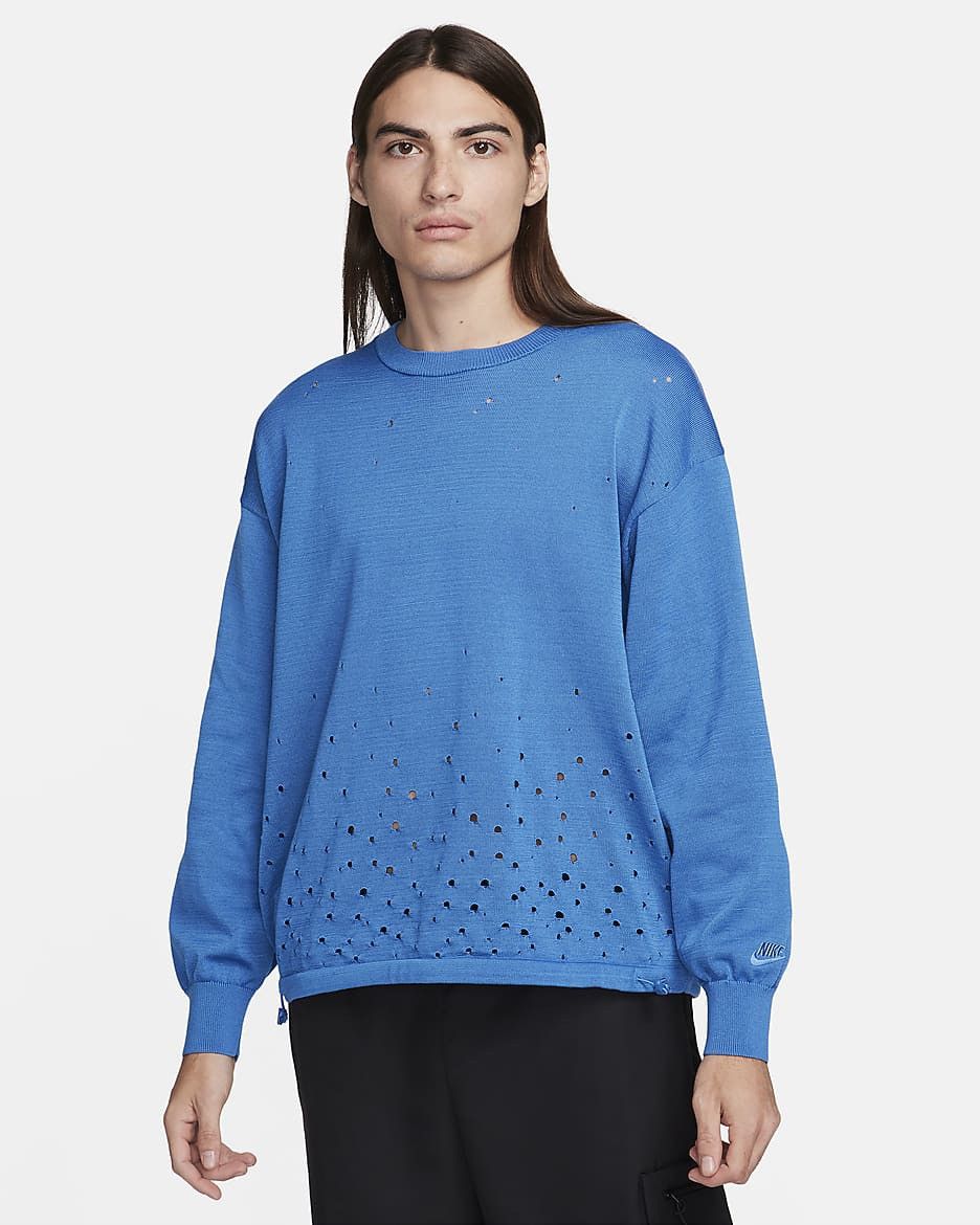Nike Nike Sportswear Tech Pack Men Long-Sleeve Sweater Blue Size US L / EU 52-54 / 3 - 1 Thumbnail