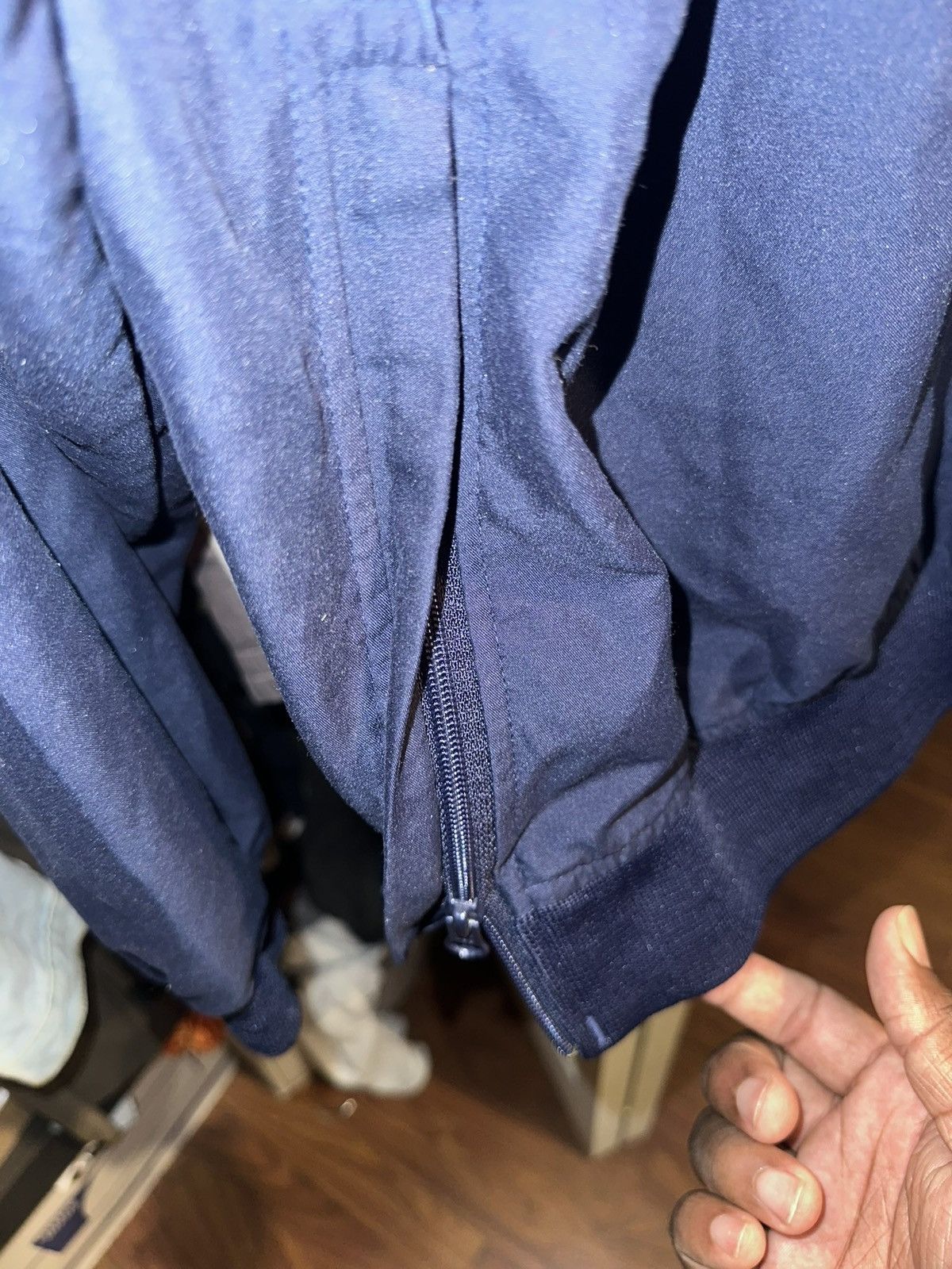 Adidas Note Dame Adidas Windbreaker Size US S / EU 44-46 / 1 - 7 Thumbnail