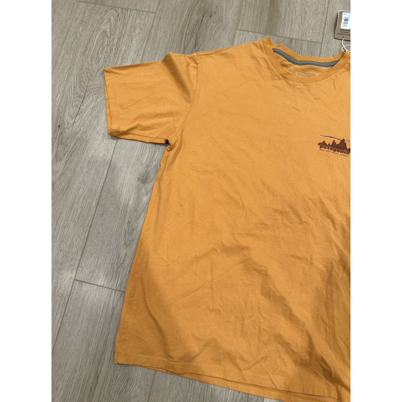 Patagonia NWT Patagonia T-Shirt Men Small S Orange 73 Skyline Organic Shirt Mens Size US S / EU 44-46 / 1 - 3 Thumbnail