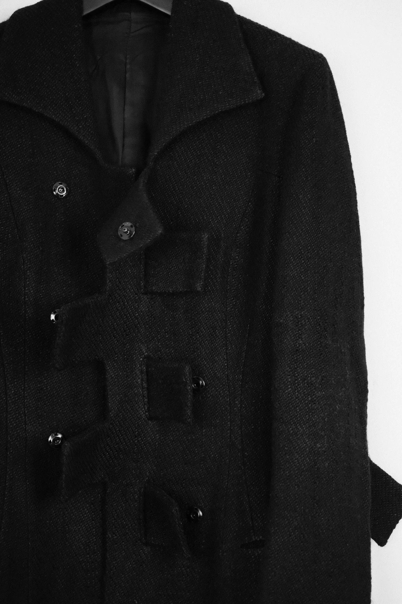 Yohji Yamamoto Yohji Yamamoto 08AW Archive Block Decon Ballet Jkt Wmn's Size XS / US 0-2 / IT 36-38 - 7 Thumbnail