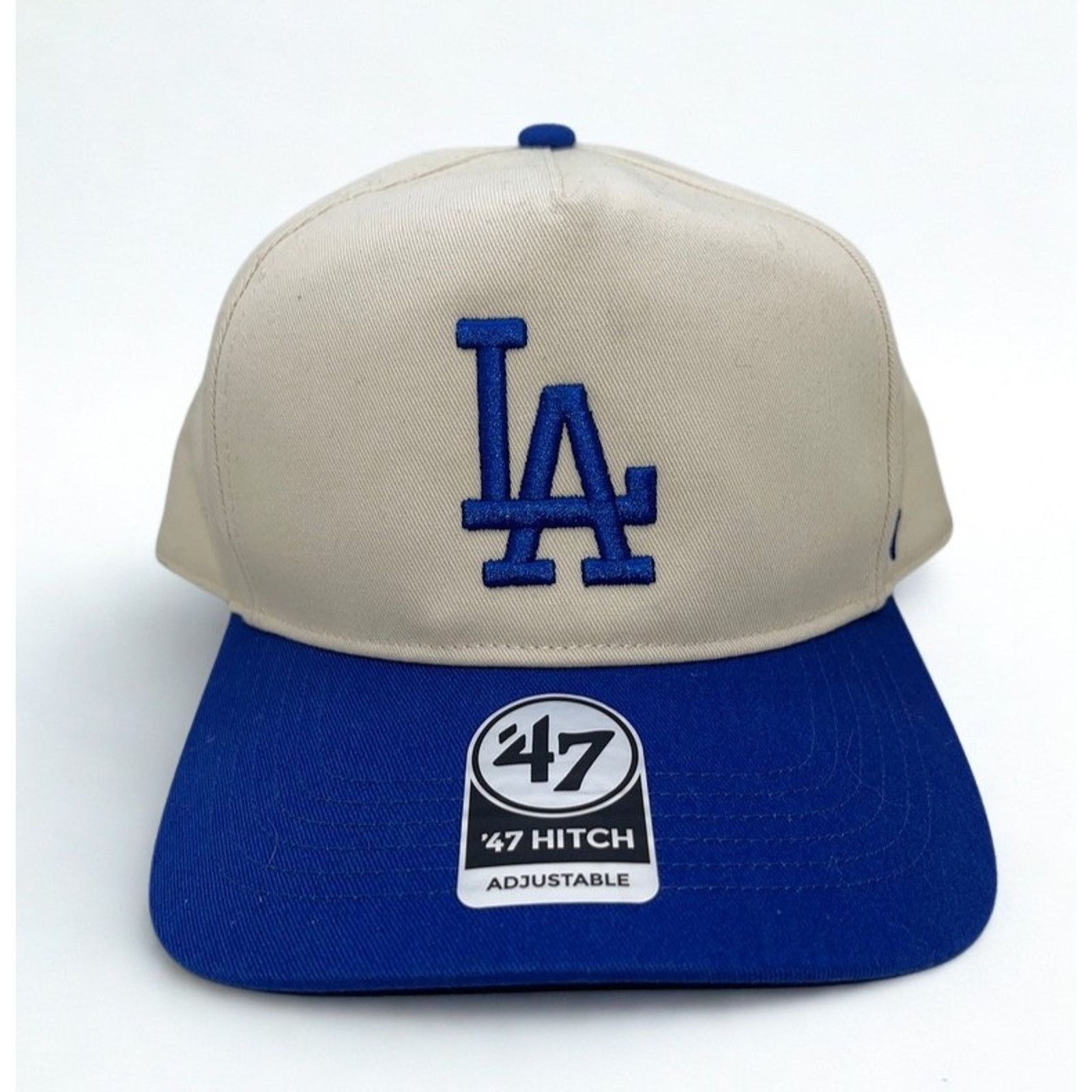 47 Los Angeles Dodgers 47 Brand Hitch Two Tone Snapback Hat NWT Size ONE SIZE - 5 Thumbnail