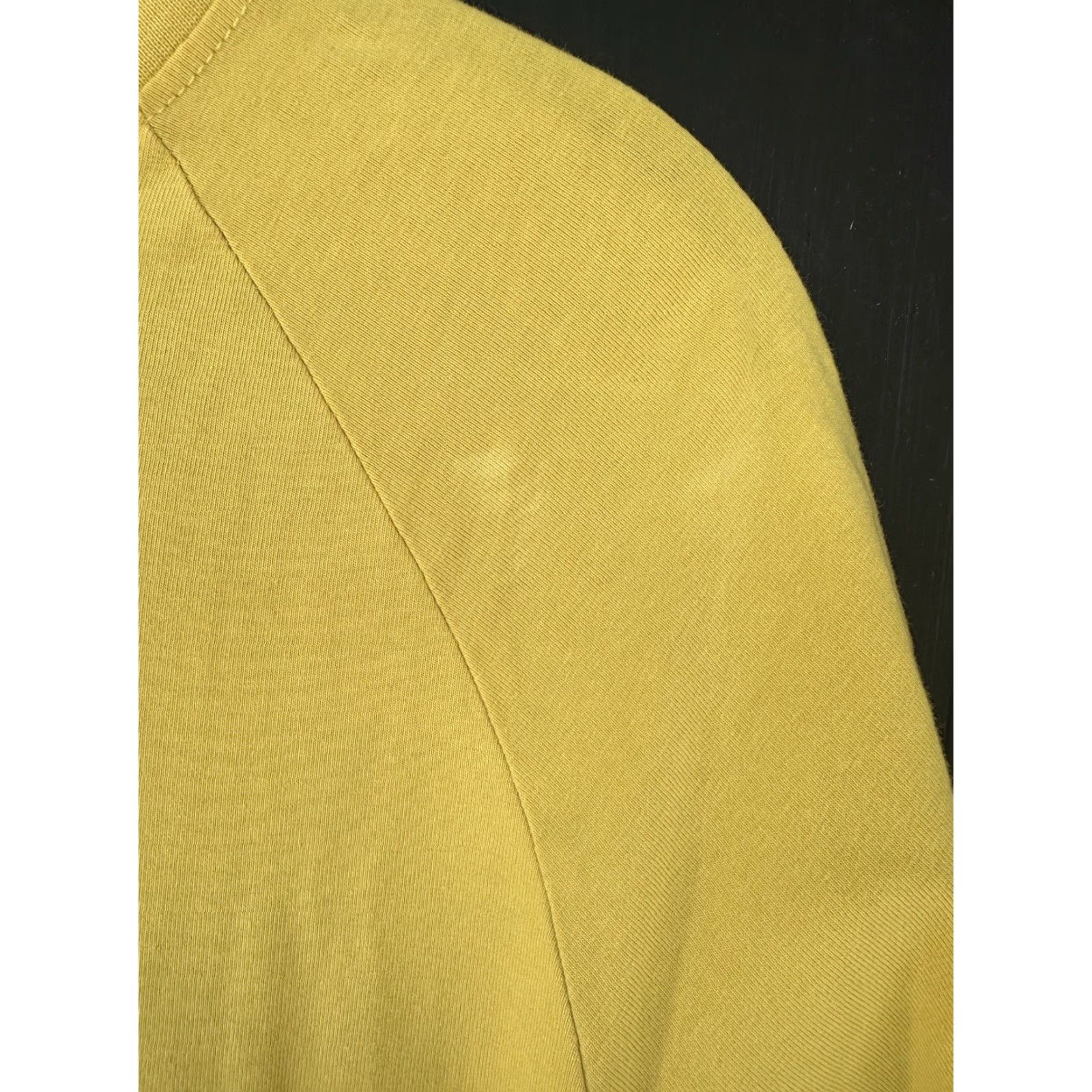 Vintage VINTAGE Alphalete T-Shirt Men M Yellow Short Sleeve Crew Neck Back Barcode Graphic Medium Mens Size US M / EU 48-50 / 2 - 5 Thumbnail