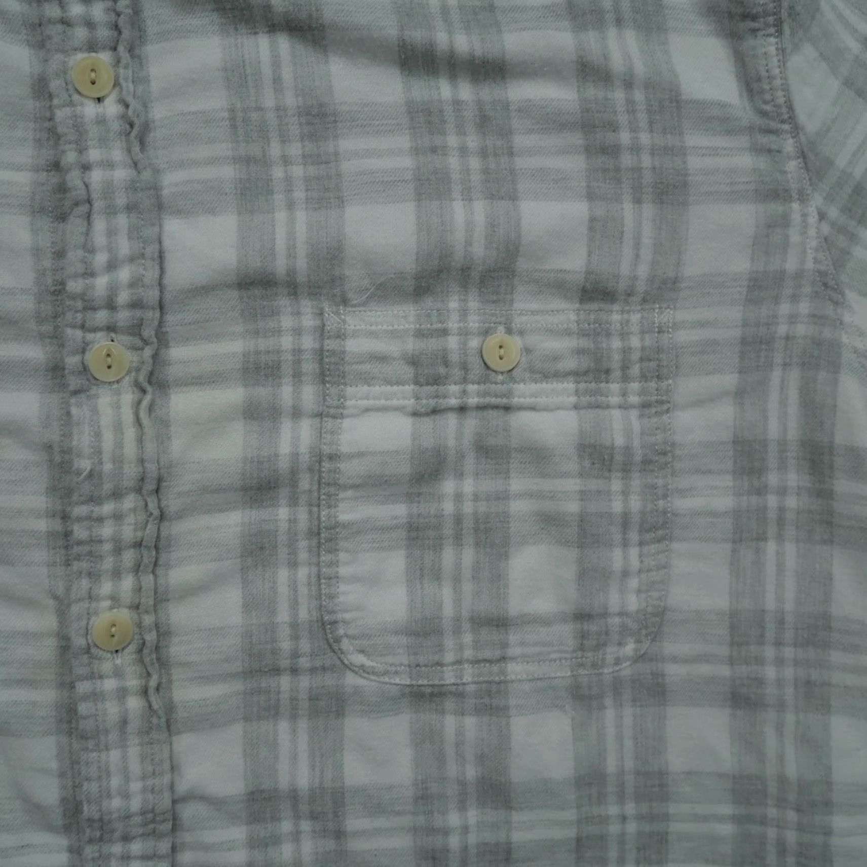 Vineyard Vines Vineyard Vines Shirt Mens 2XL Gray White Plaid Button Classic Fit Knit Cotton Long Sleeve Button-Down Collar Vintage Preppy Casual Size US XXL / EU 58 / 5 - 3 Thumbnail