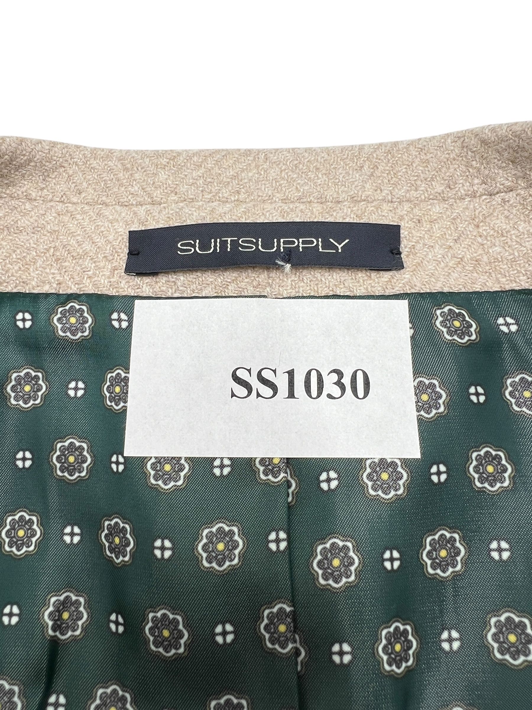 Suitsupply Vicenza Wool Cashmere Coat Jacket Overcoat Size UK/US:48R Size US M / EU 48-50 / 2 - 11 Thumbnail