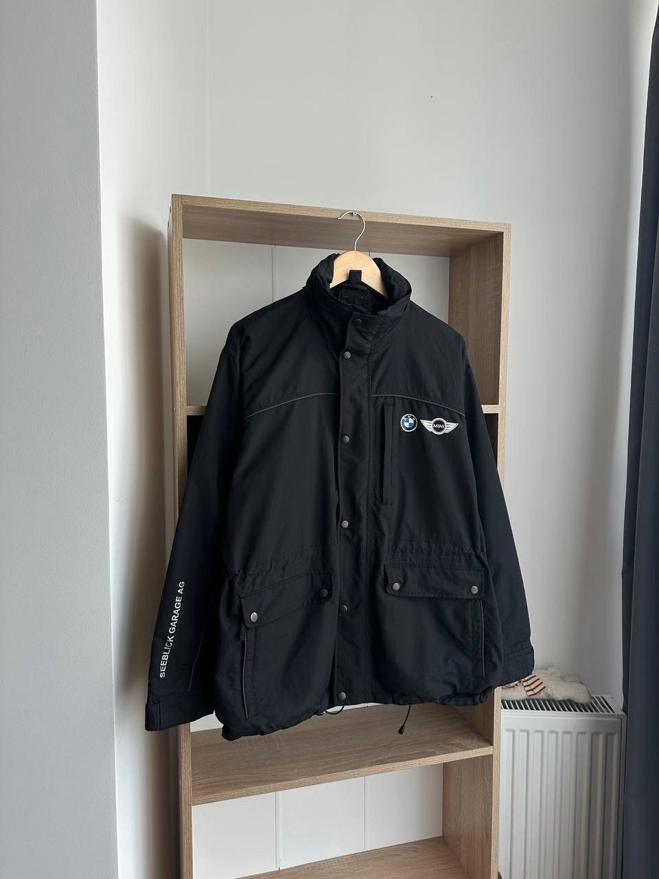 BMW × Vintage Vintage BMW MINI Cooper Black Big Logo Jacket Size US L / EU 52-54 / 3 - 1 Thumbnail