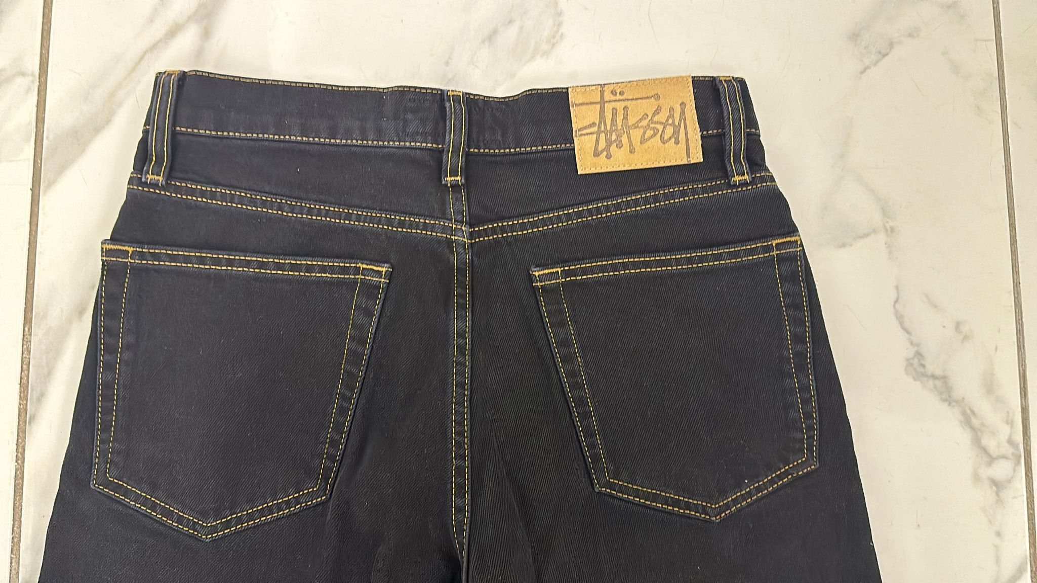 Stussy × Vintage Stüssy Classic Jean Size 28 Black Size US 28 / EU 44 - 2 Thumbnail