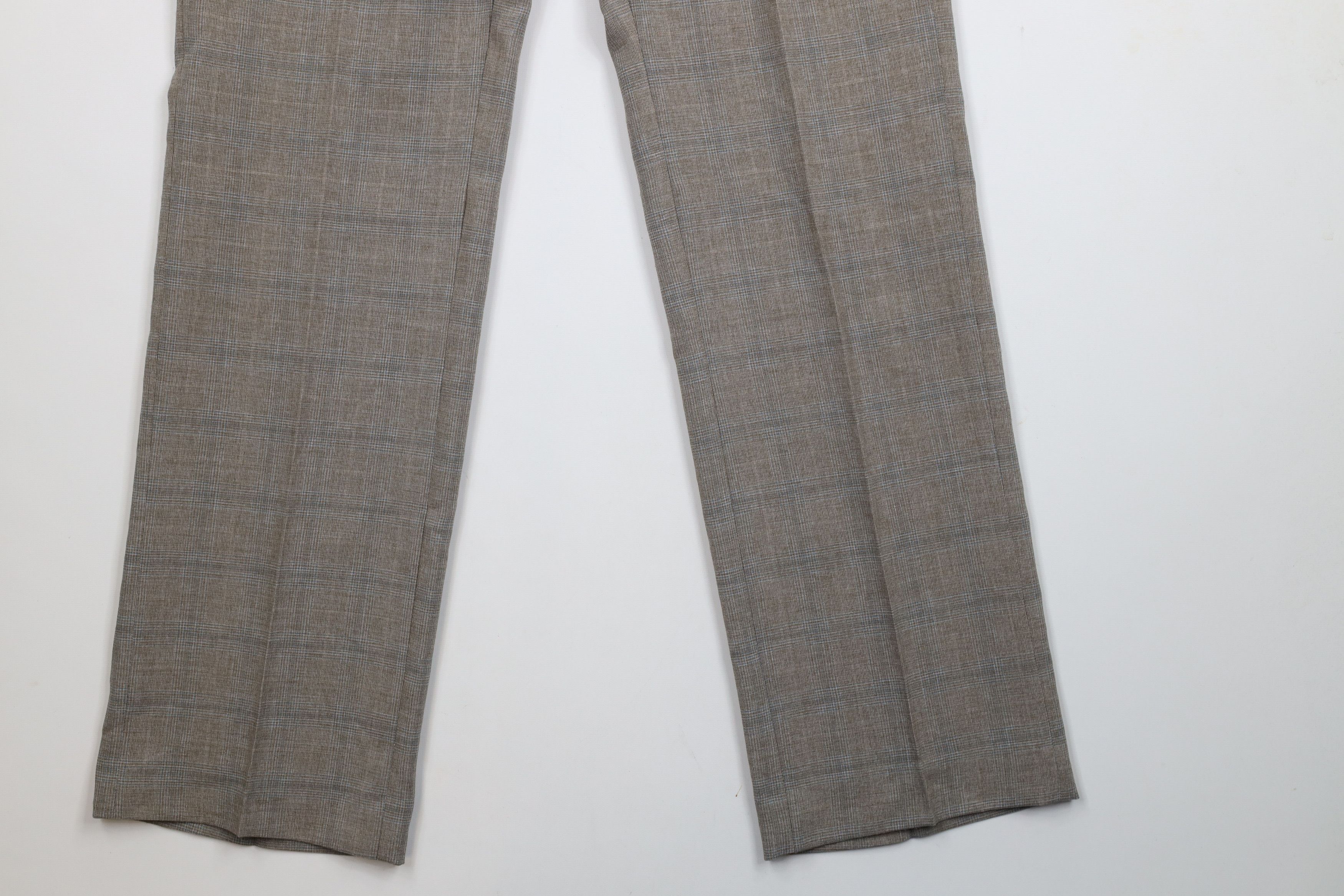 Vintage Vintage 70s Streetwear Flared Wide Leg Chino Pants Plaid USA Size US 32 / EU 48 - 4 Thumbnail