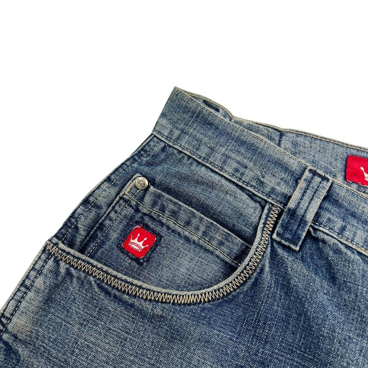 JNCO Vintage Jnco Bulldog Carpenter Denim Shorts / Jorts Waist 31 Size US 31 - 5 Thumbnail