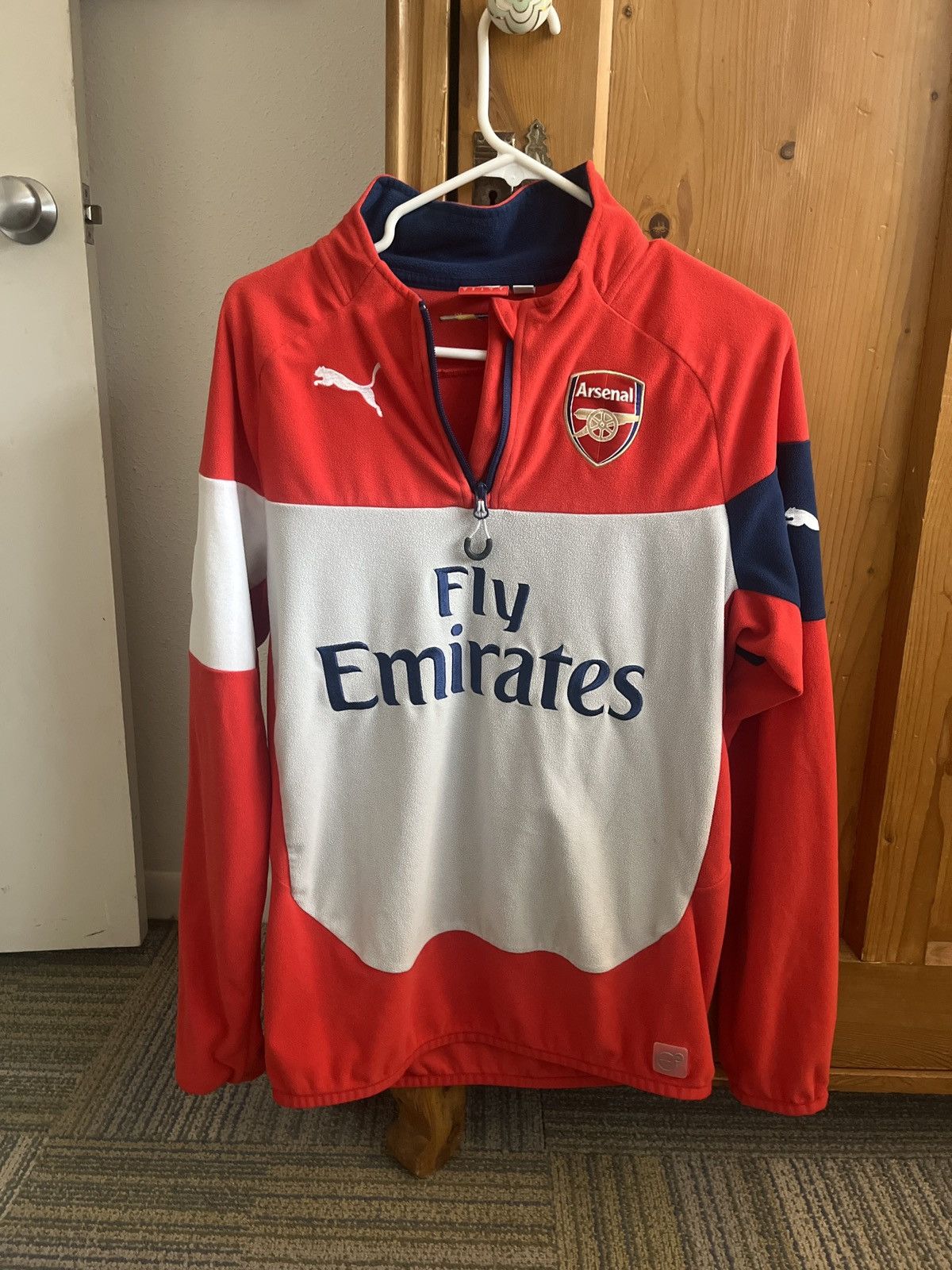 Puma Puma Arsenal FC Fleece Quarter Zip Size US S / EU 44-46 / 1 - 1 Thumbnail