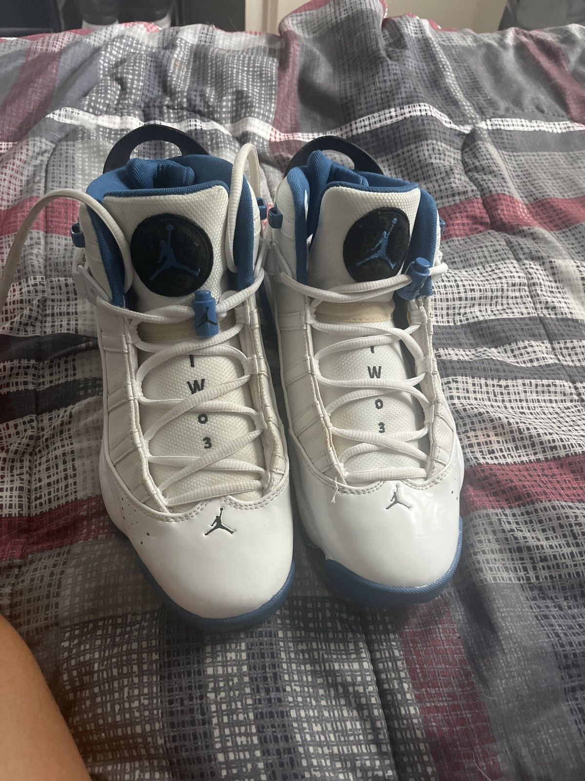 Nike Jordan 6 rings sports blue Size US 8.5 / EU 41-42 - 3 Thumbnail