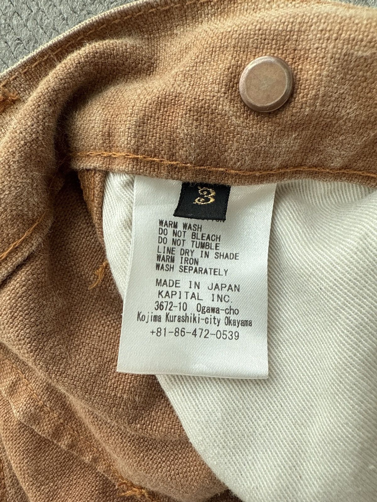 Kapital Kapital Canvas Lumber Pants Size US 32 / EU 48 - 6 Thumbnail