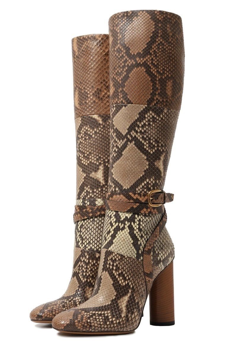 Gucci Gucci Authentic Python Snake Horsebit Knee Zip High Boots Size US 9.5 / IT 39.5 - 2 Thumbnail
