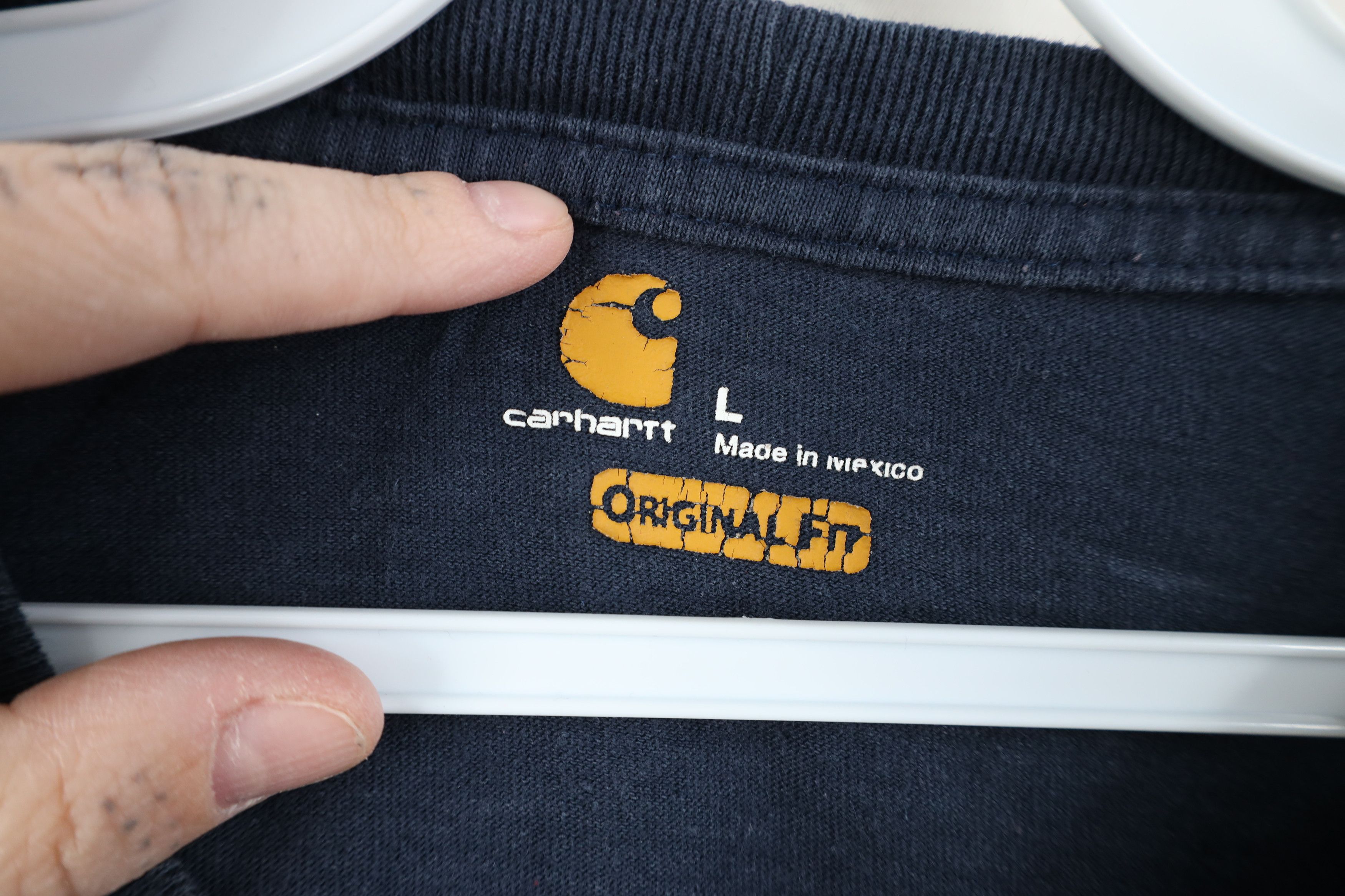 Carhartt Y2K Carhartt Spell Heavyweight Long Sleeve T-Shirt Cotton Size US L / EU 52-54 / 3 - 8 Thumbnail