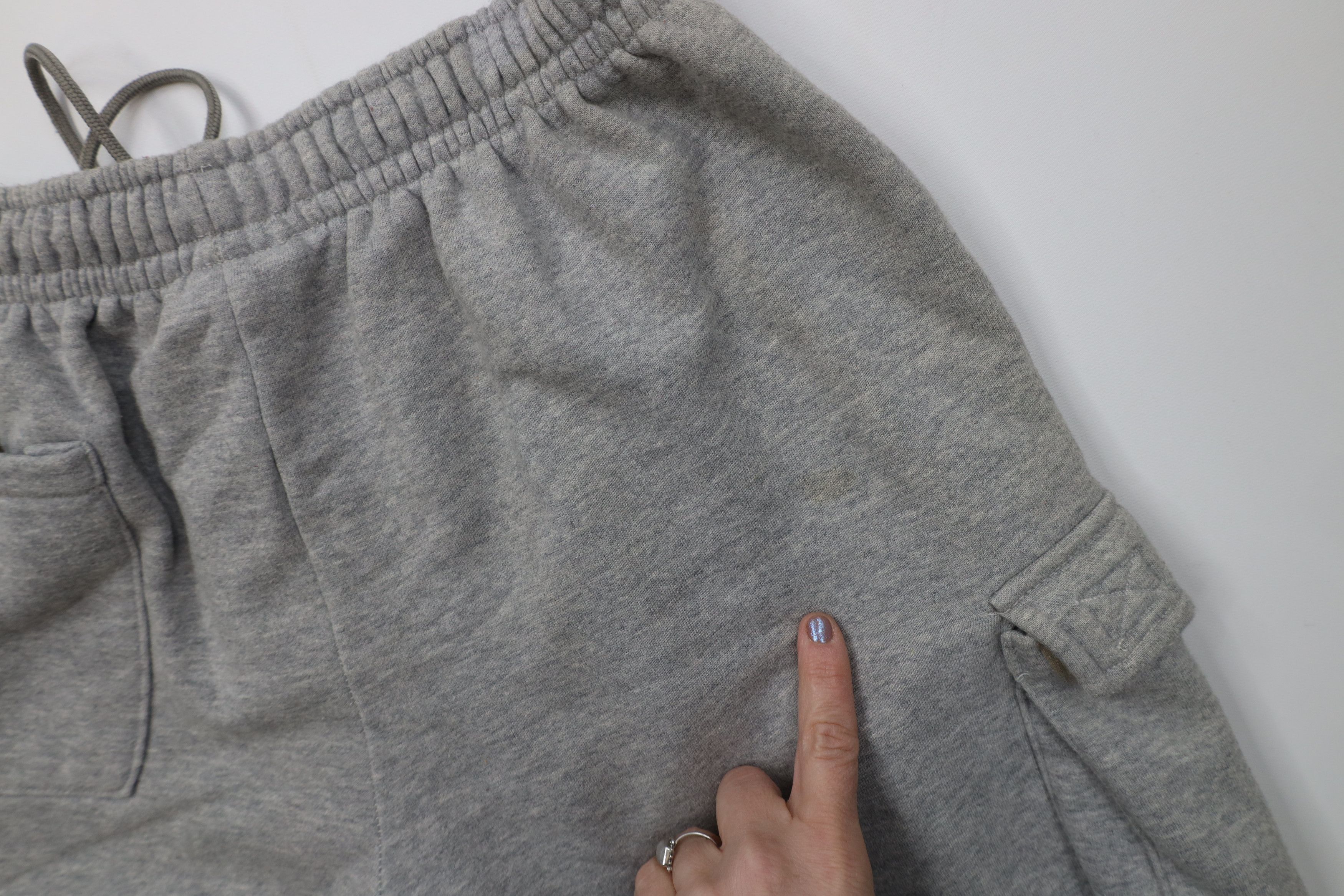 Vintage Vintage 90s Y2K Streetwear Blank Sweatpants Cargo Shorts Size US 36 / EU 52 - 13 Thumbnail