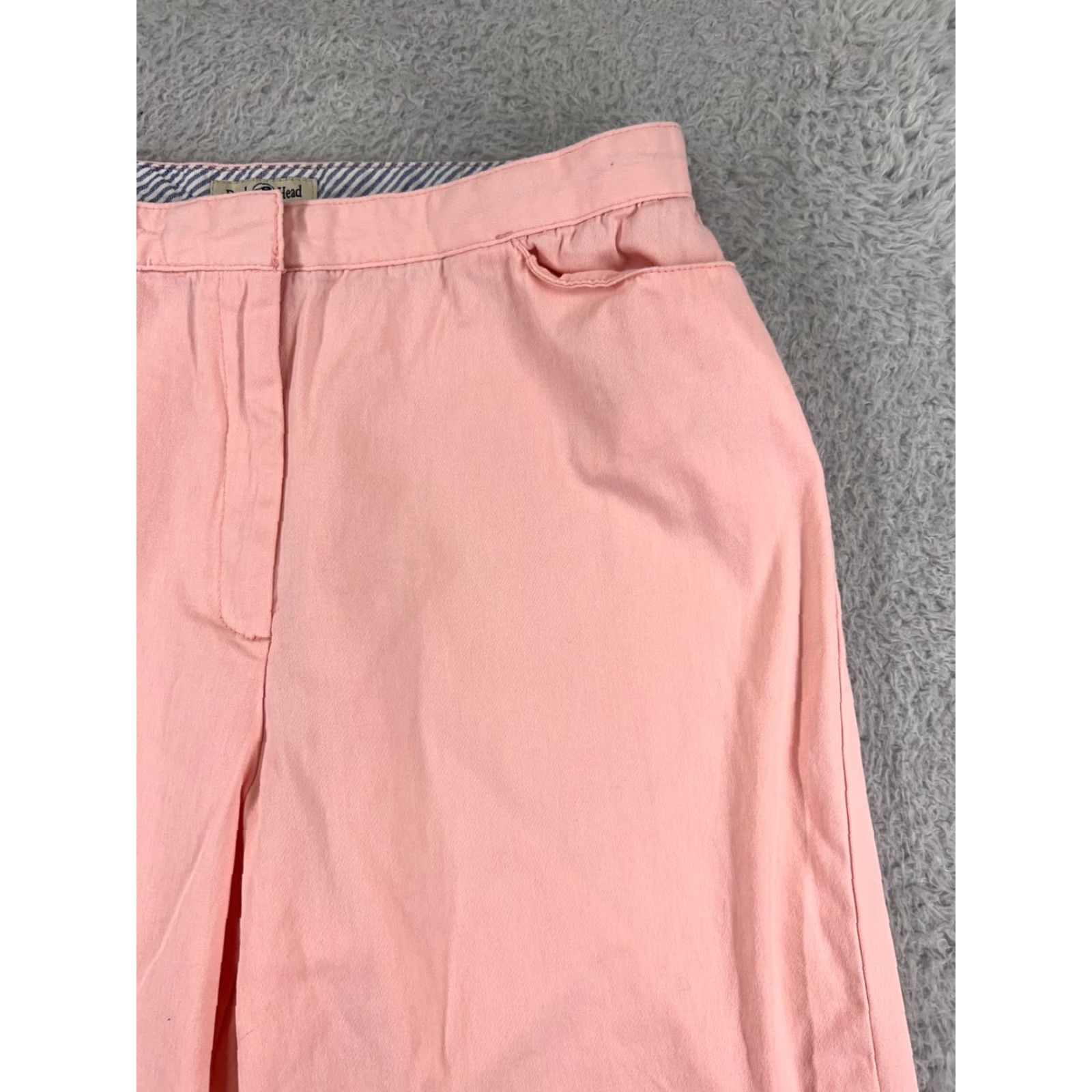 Vintage Duck Head Pants Womens 12P Pink Capri Cotton Blend Twill Stretch Spring Summer Size 34" / US 12 / IT 48 - 5 Thumbnail