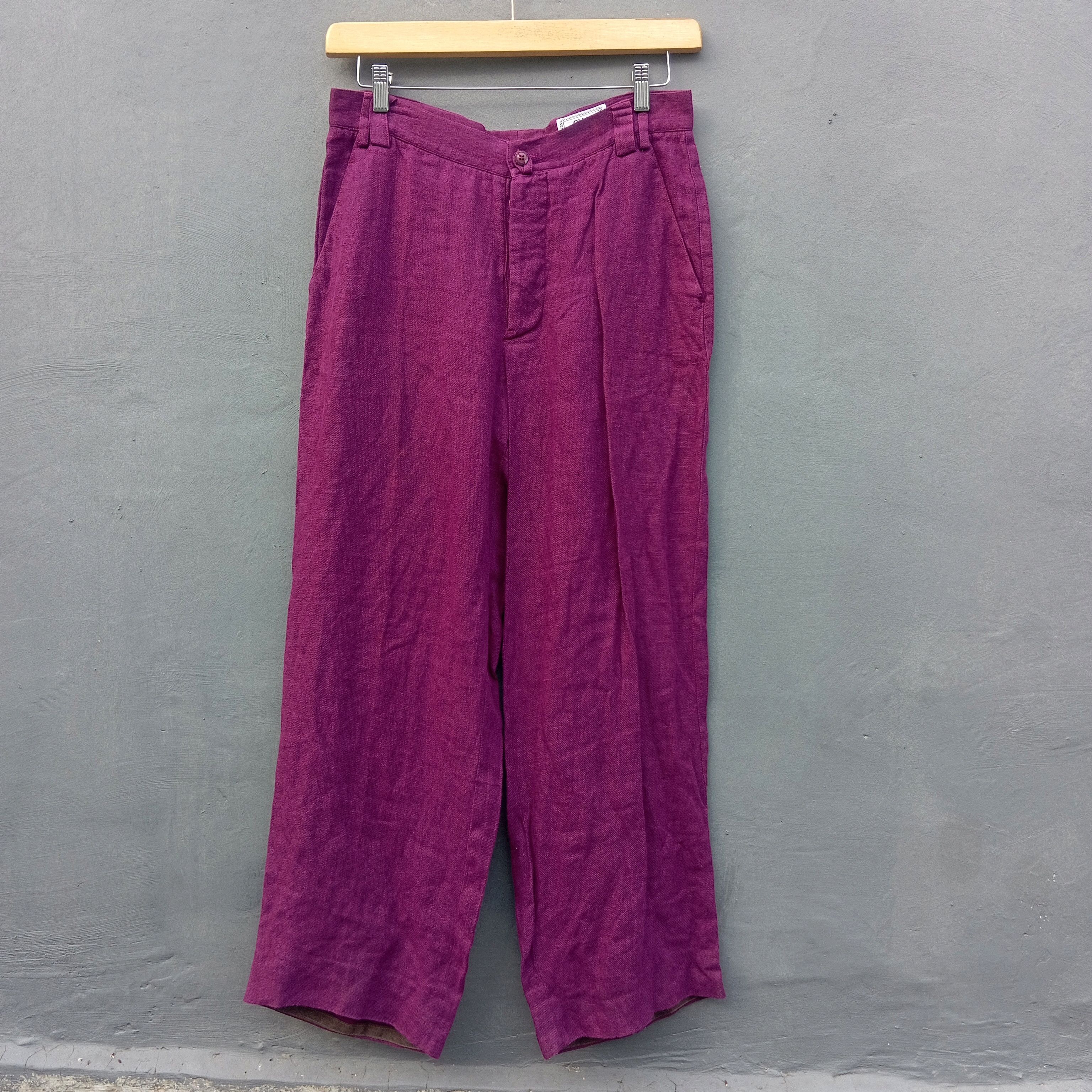 Versace 80s vintage versace chino long pants / trousers Size US 32 / EU 48 - 1 Thumbnail