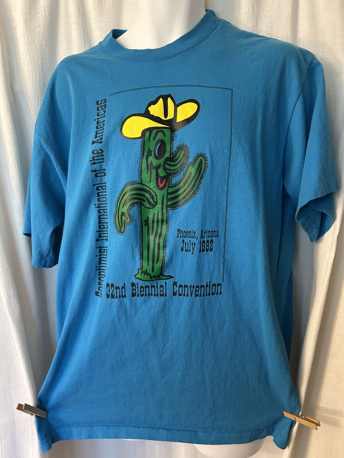Other Tee: vintage 1992 soroptimist con cactus made in usa xl Size XL / US 12-14 / IT 48-50 - 1 Thumbnail