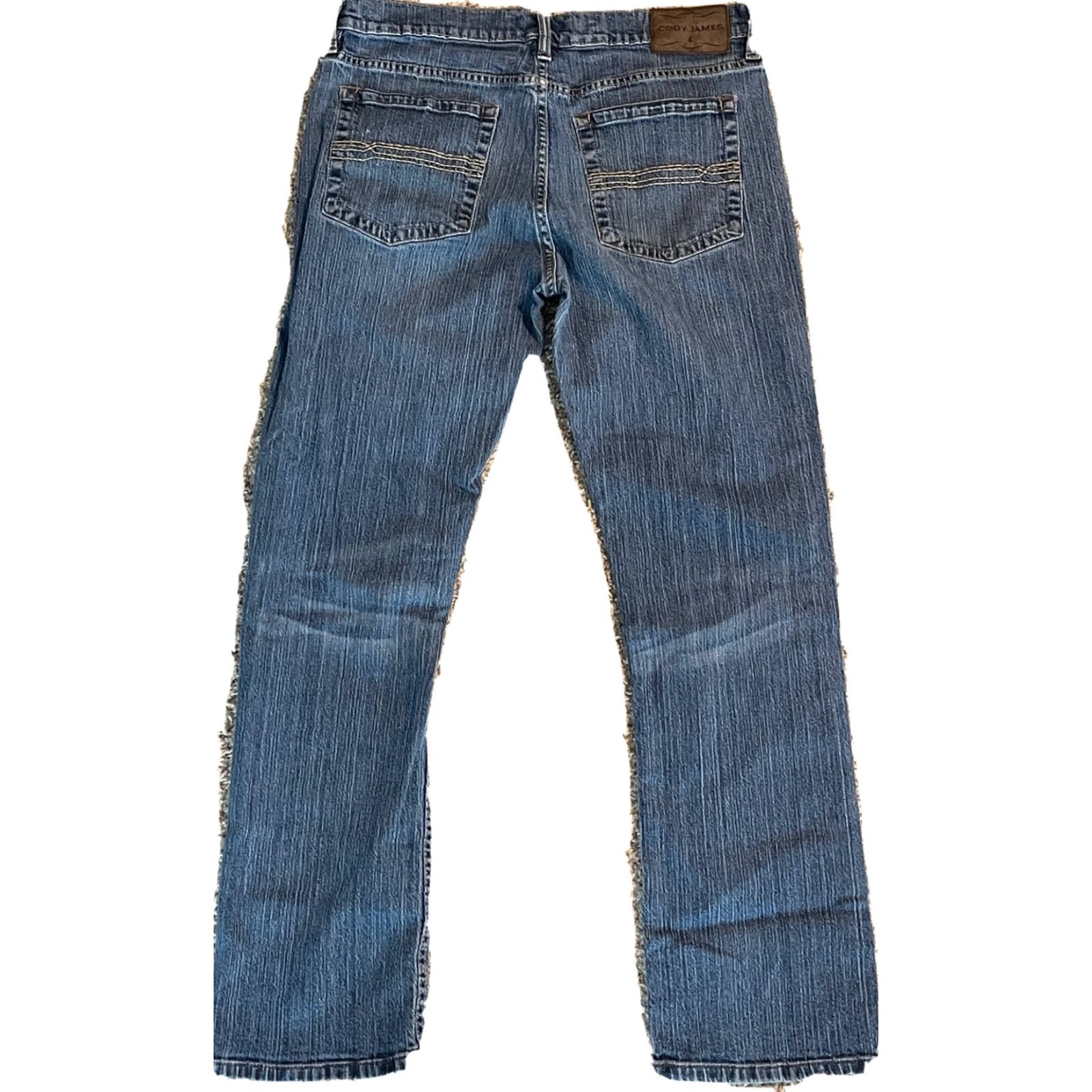 Cody James Cody James Jeans Mens 34x30 Blue Bootcut Denim Western Shirt? Size US 34 / EU 50 - 3 Thumbnail
