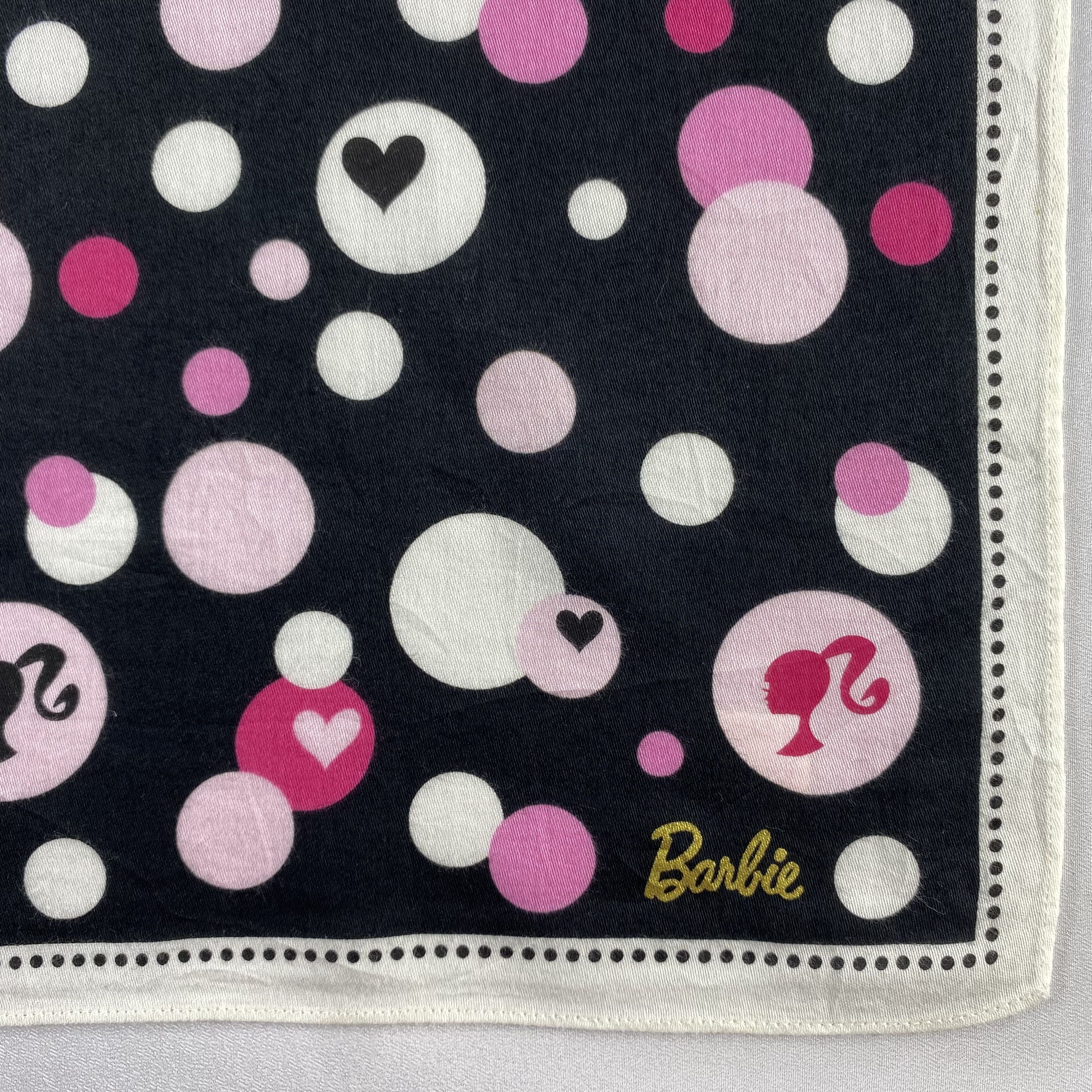 Vintage Vintage Barbie Bandana/ Handkerchief / Neckerchief-P1612 Size ONE SIZE - 3 Thumbnail