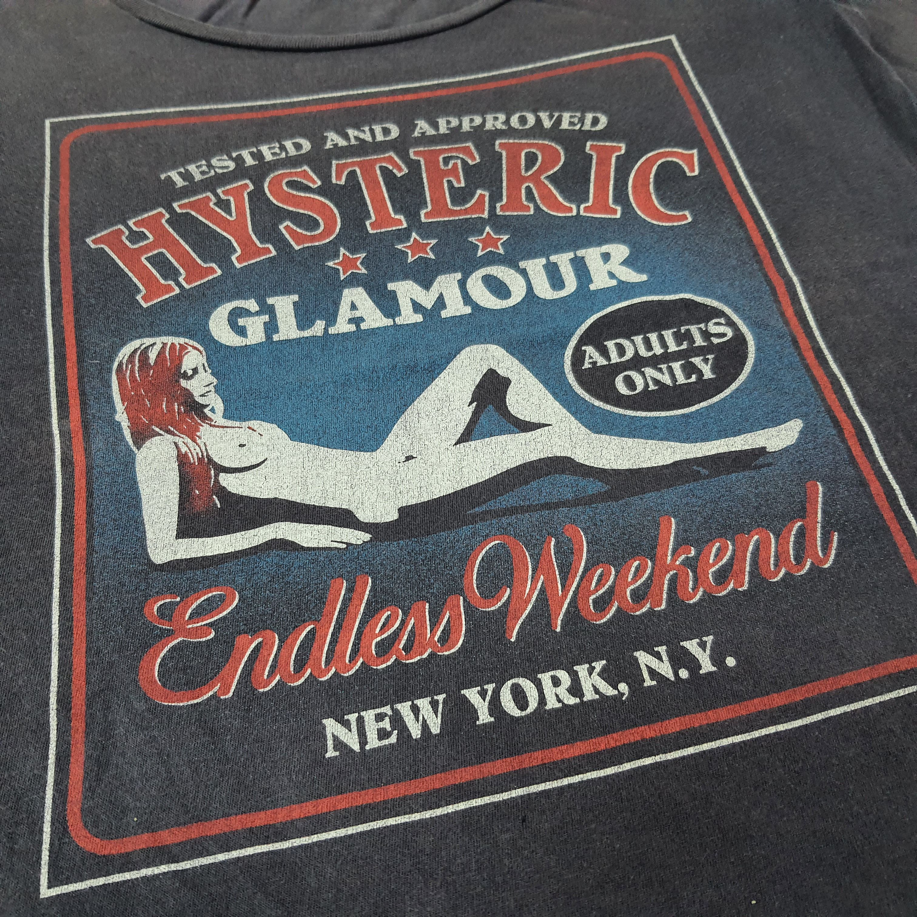 Hysteric Glamour Vintage Hysteric Glamour Japan Long Sleeve Tshirt C223N23 Size S / US 4 / IT 40 - 2 Thumbnail