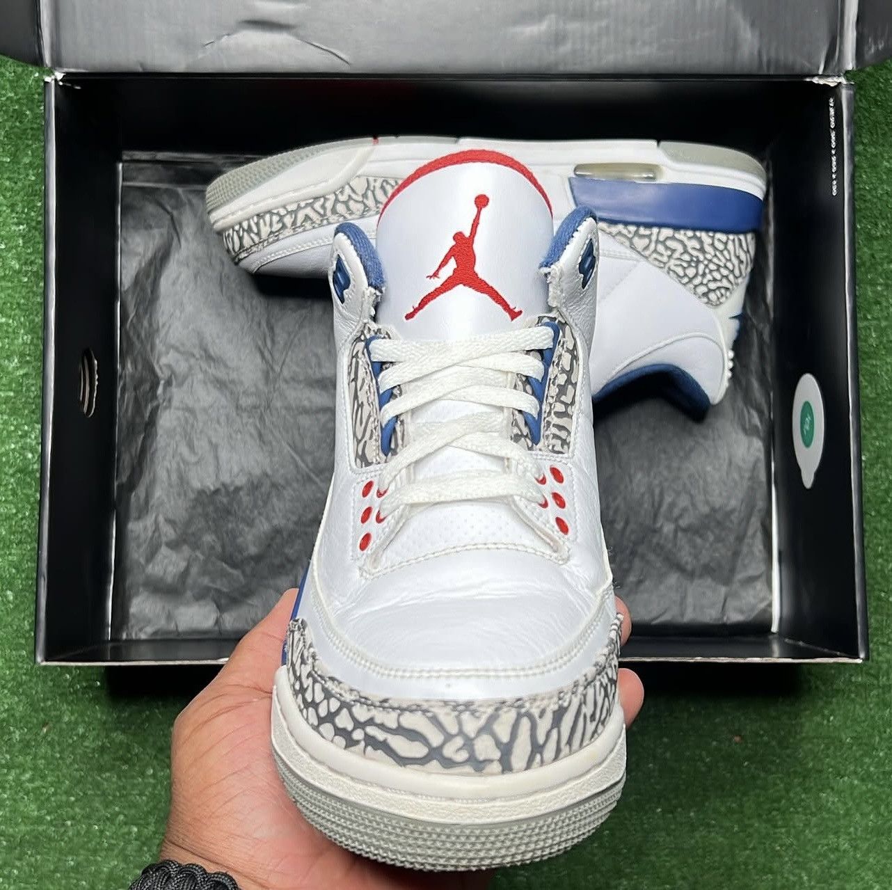 Jordan Brand Air Jordan 3 Retro OG ‘True Blue’ 2016 Size US 8 / EU 41 - 4 Thumbnail
