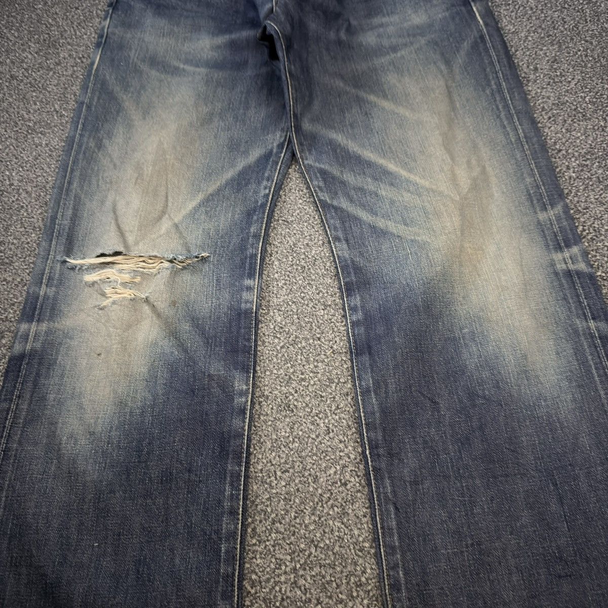Edwin 🇯🇵 Vintage 90s Edwin 503 Japanese Whisker Denim W30 Size US 30 / EU 46 - 5 Thumbnail